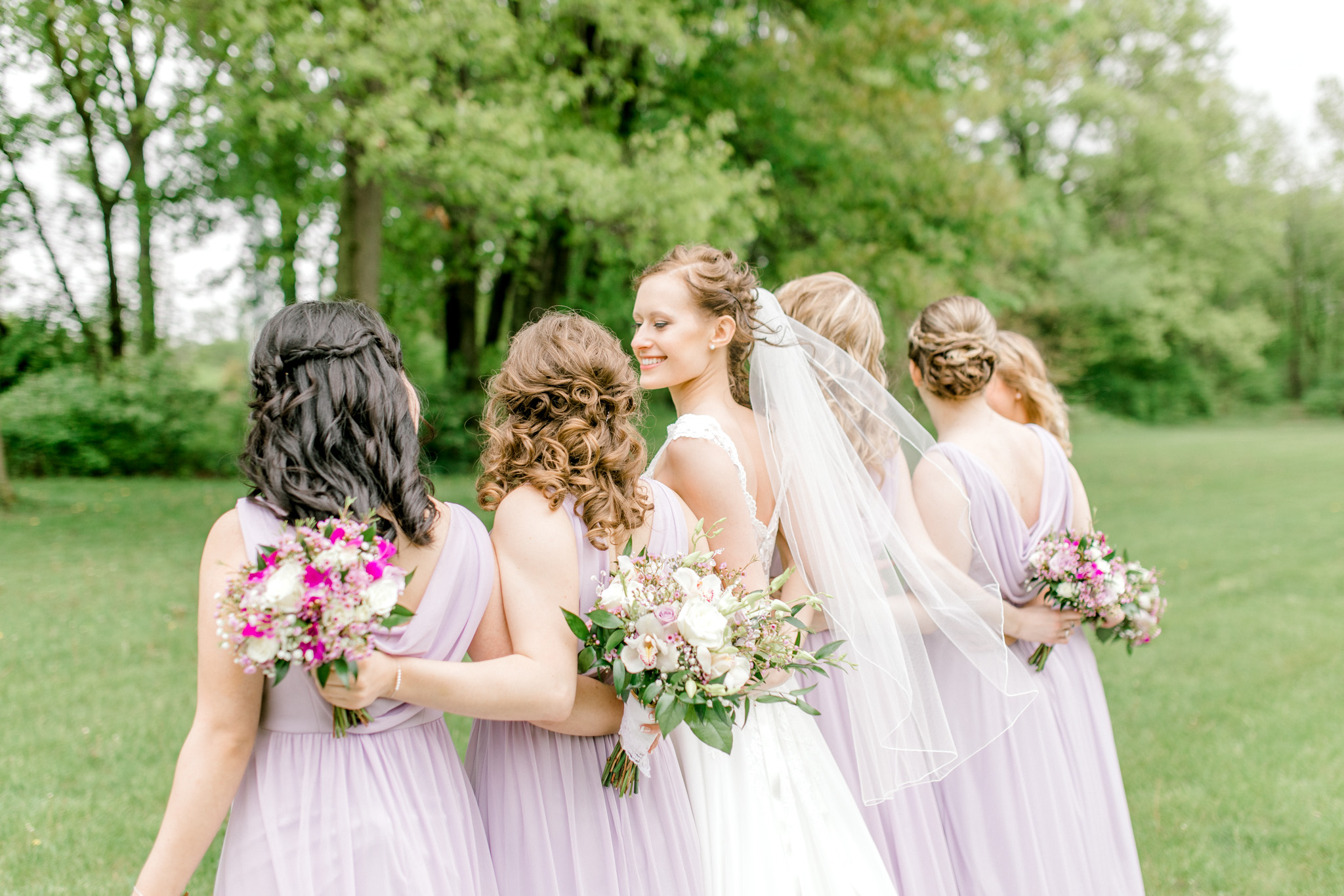 Beautiful Lavender Spring Wedding | Modern Bride | Laurenda Marie Photography | Michigan Weddings