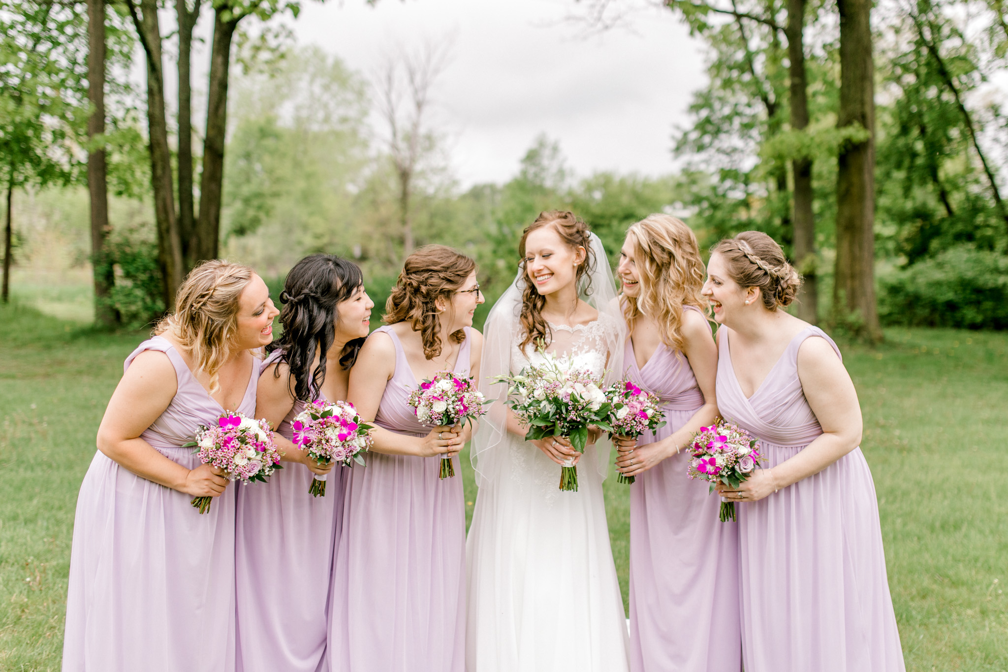 Beautiful Lavender Spring Wedding | Modern Bride | Laurenda Marie Photography | Michigan Weddings
