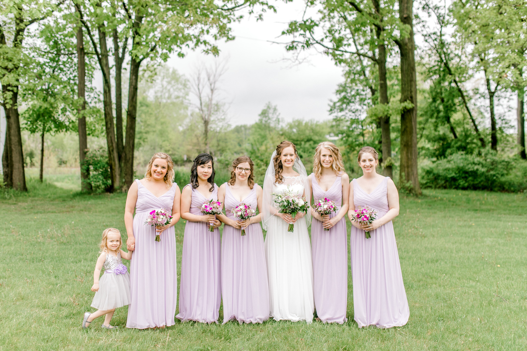 Beautiful Lavender Spring Wedding | Modern Bride | Laurenda Marie Photography | Michigan Weddings