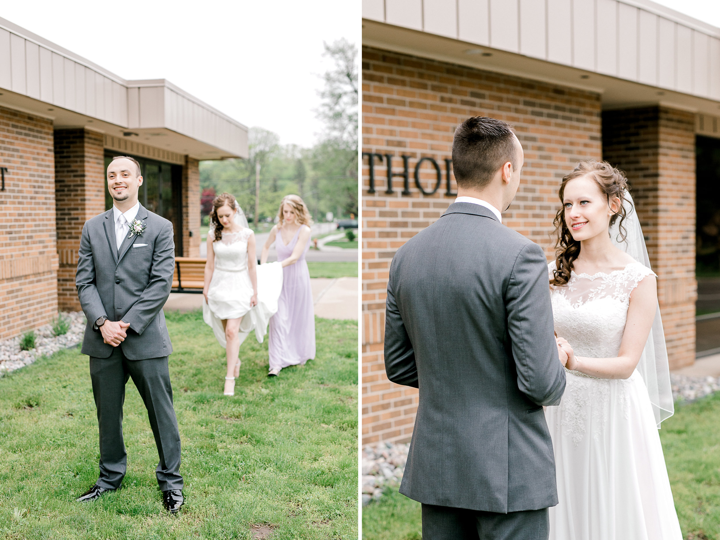 Beautiful Lavender Spring Wedding | Modern Bride | Laurenda Marie Photography | Michigan Weddings