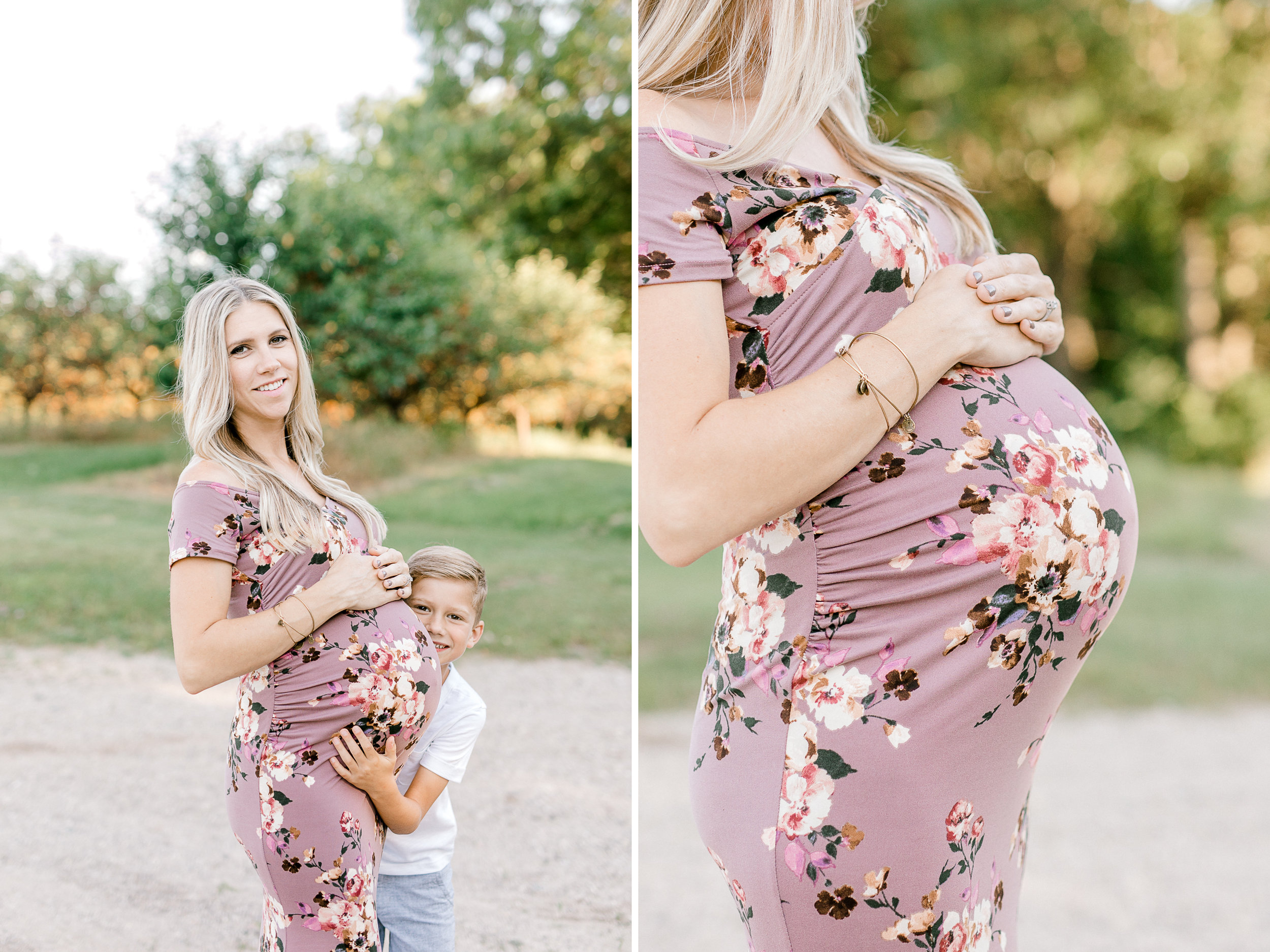 Beautiful Summer Family Maternity Session | Laurenda Marie Photography | Grand Rapids Michigan Maternity Photographer