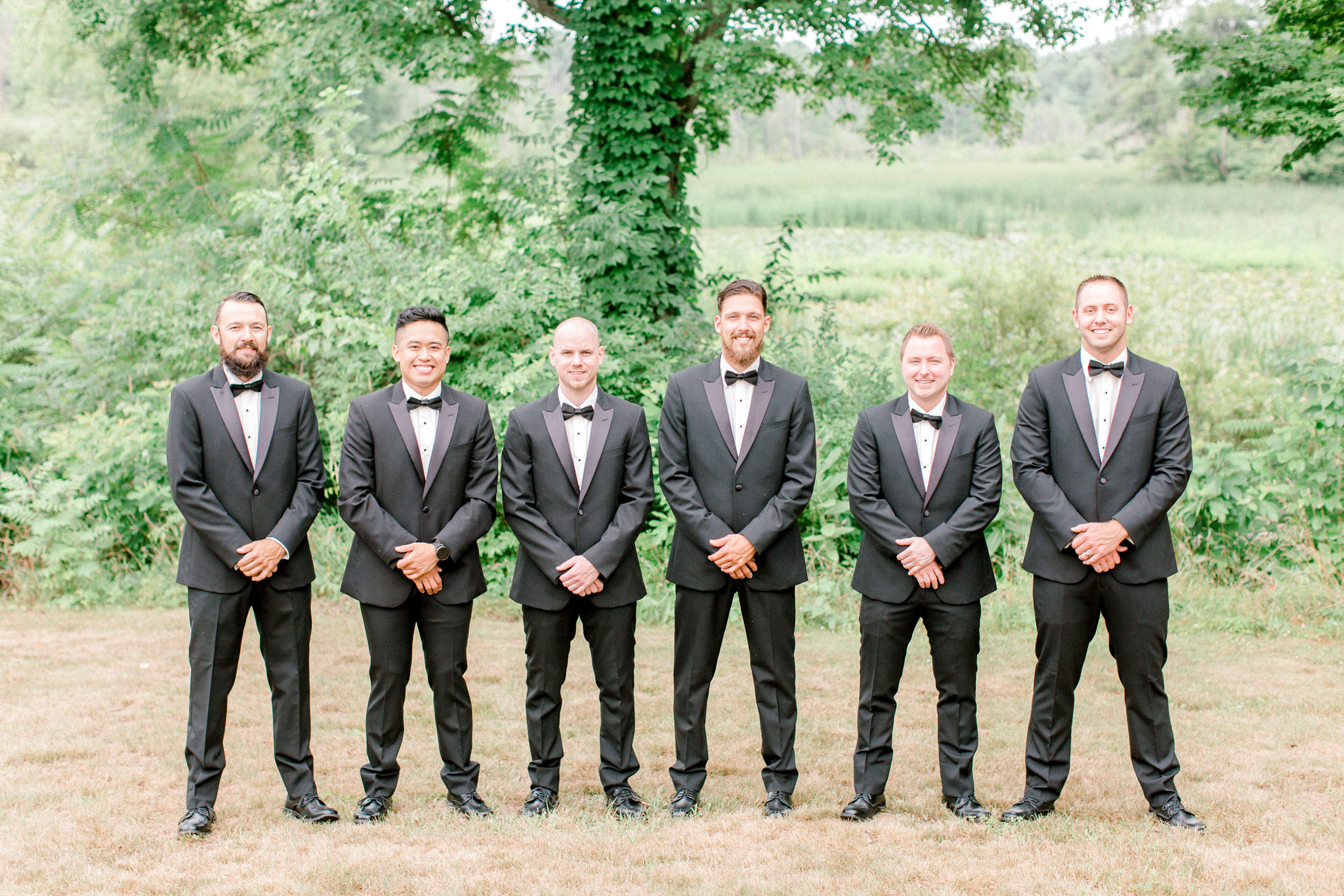 Fairytale Wedding In the Woods | Beauty and the Beast themed Wedding | Barn Wedding Reception | Low Back Wedding Dress | Light & Airy Wedding Photography | West Michigan Wedding Photographer
