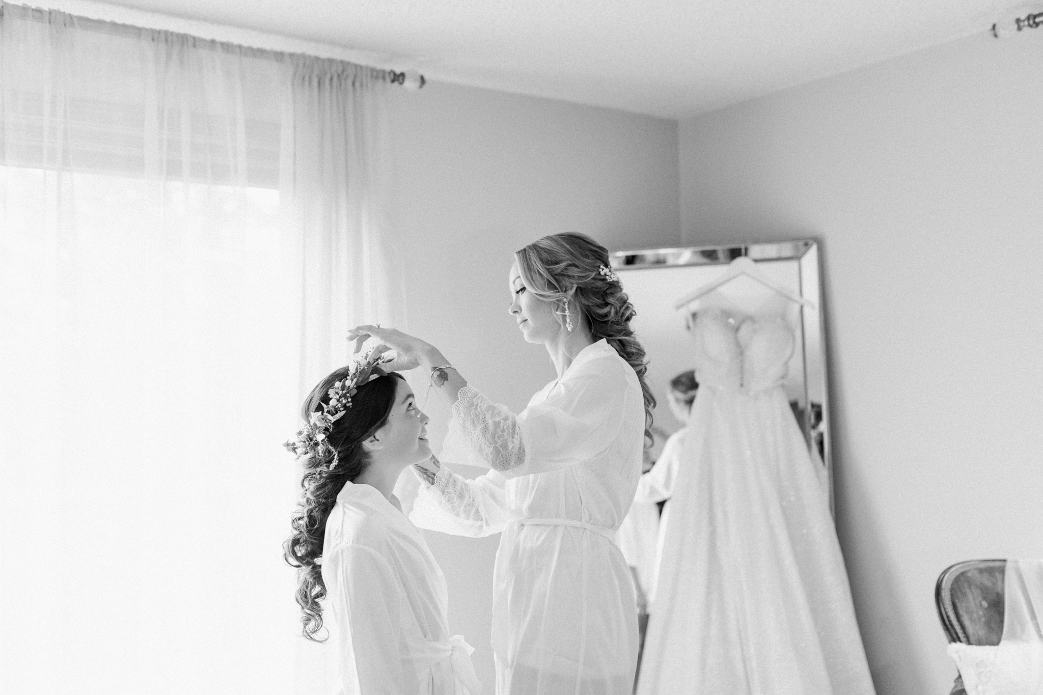 Fairytale Wedding In the Woods | Beauty and the Beast themed Wedding | Barn Wedding Reception | Low Back Wedding Dress | Light & Airy Wedding Photography | West Michigan Wedding Photographer