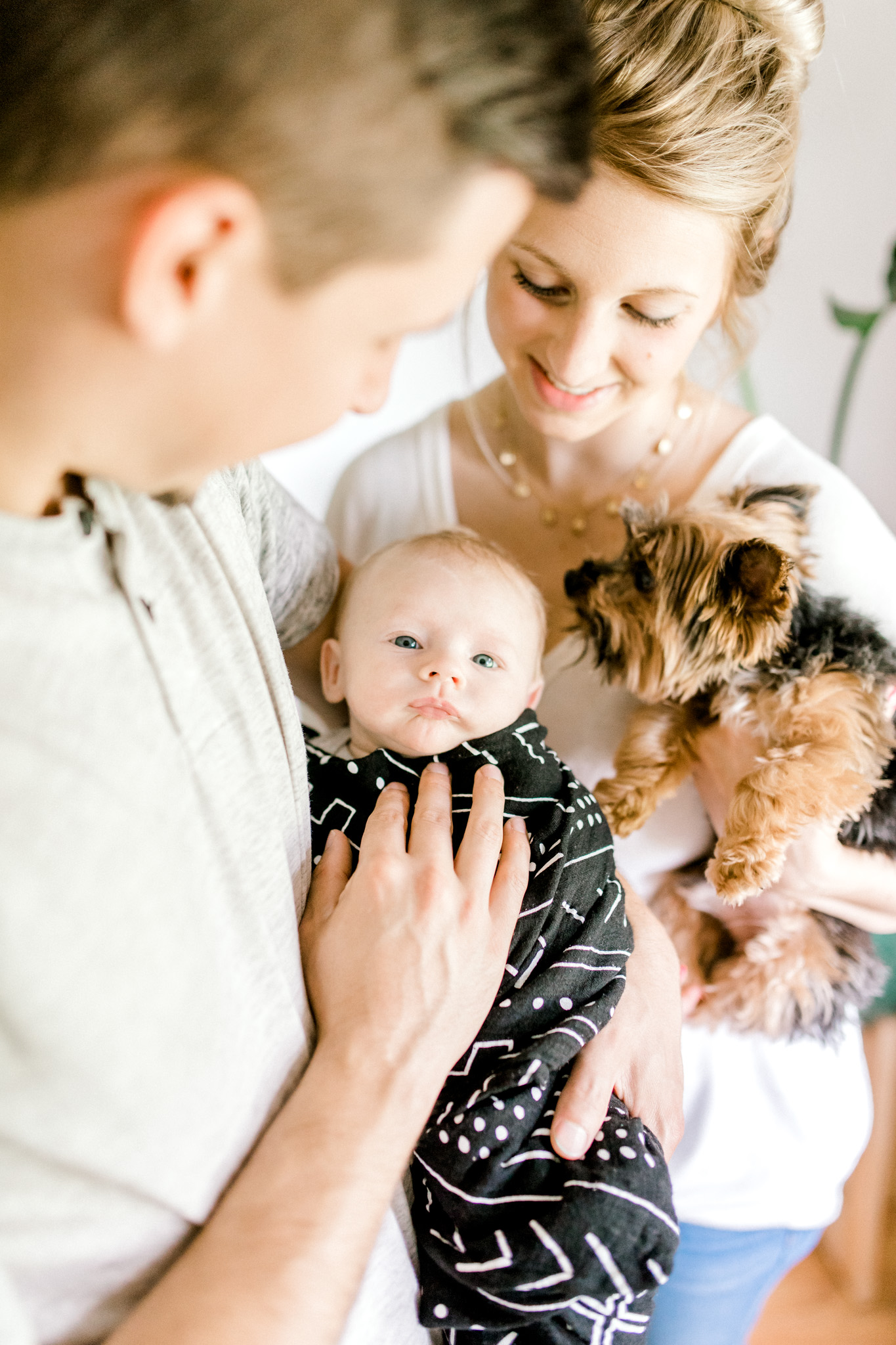 Magnolia Inspired Home | Lifestyle Newborn Session | In-Home Session | Family Lifestyle | Laurenda Marie Photography | Baby Boy Nursery | Dream Nursery | Michigan Lifestyle Photographer