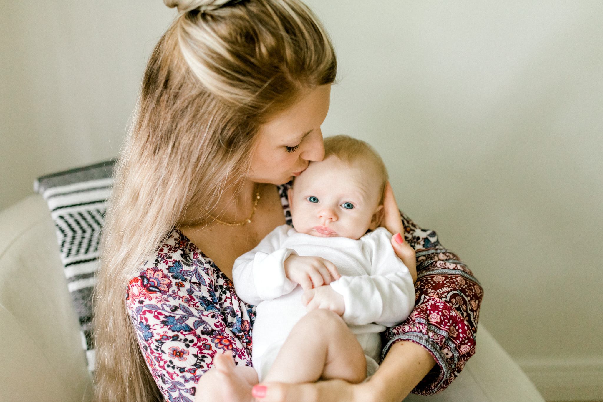 Magnolia Inspired Home | Lifestyle Newborn Session | In-Home Session | Family Lifestyle | Laurenda Marie Photography | Baby Boy Nursery | Dream Nursery | Michigan Lifestyle Photographer