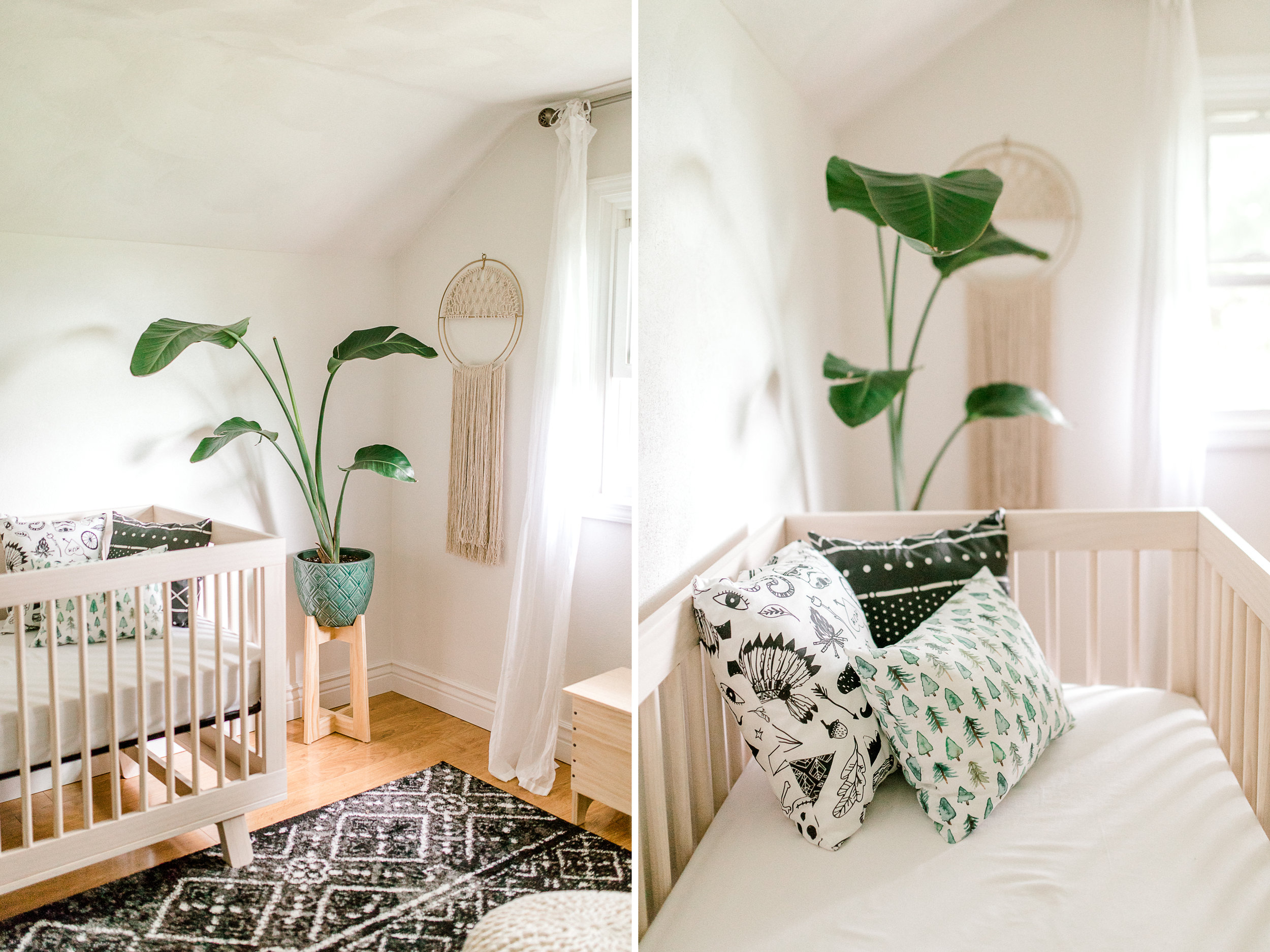 Magnolia Inspired Home | Lifestyle Newborn Session | In-Home Session | Family Lifestyle | Laurenda Marie Photography | Baby Boy Nursery | Dream Nursery | Michigan Lifestyle Photographer
