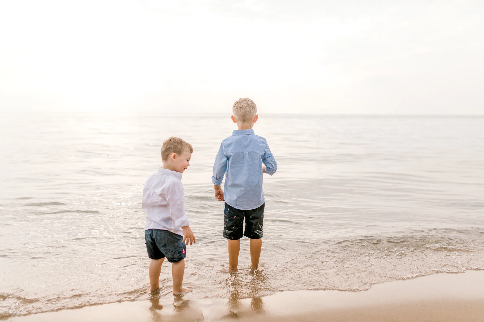 Family Lifestyle Session on the Beach | Family Photographer | West Olive, Michigan