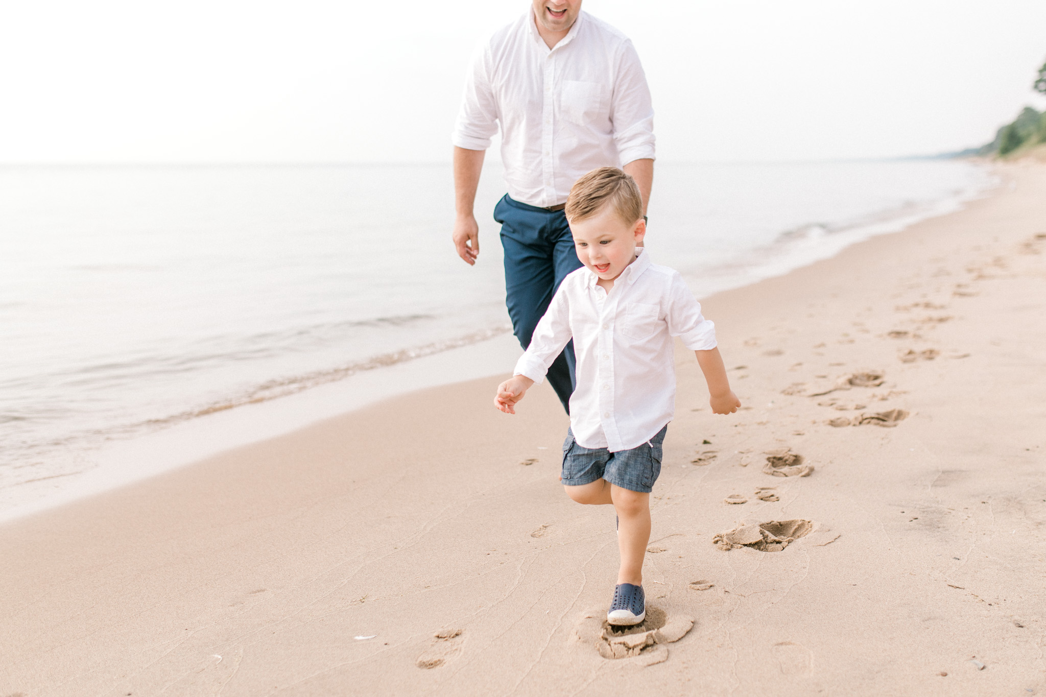 Family Lifestyle Session on the Beach | Family Photographer | West Olive, Michigan