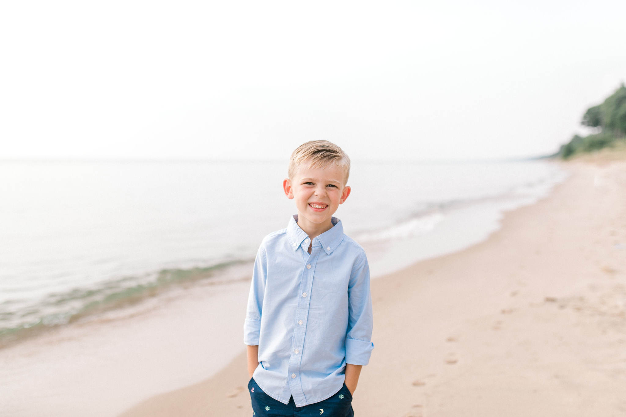 Family Lifestyle Session on the Beach | Family Photographer | West Olive, Michigan