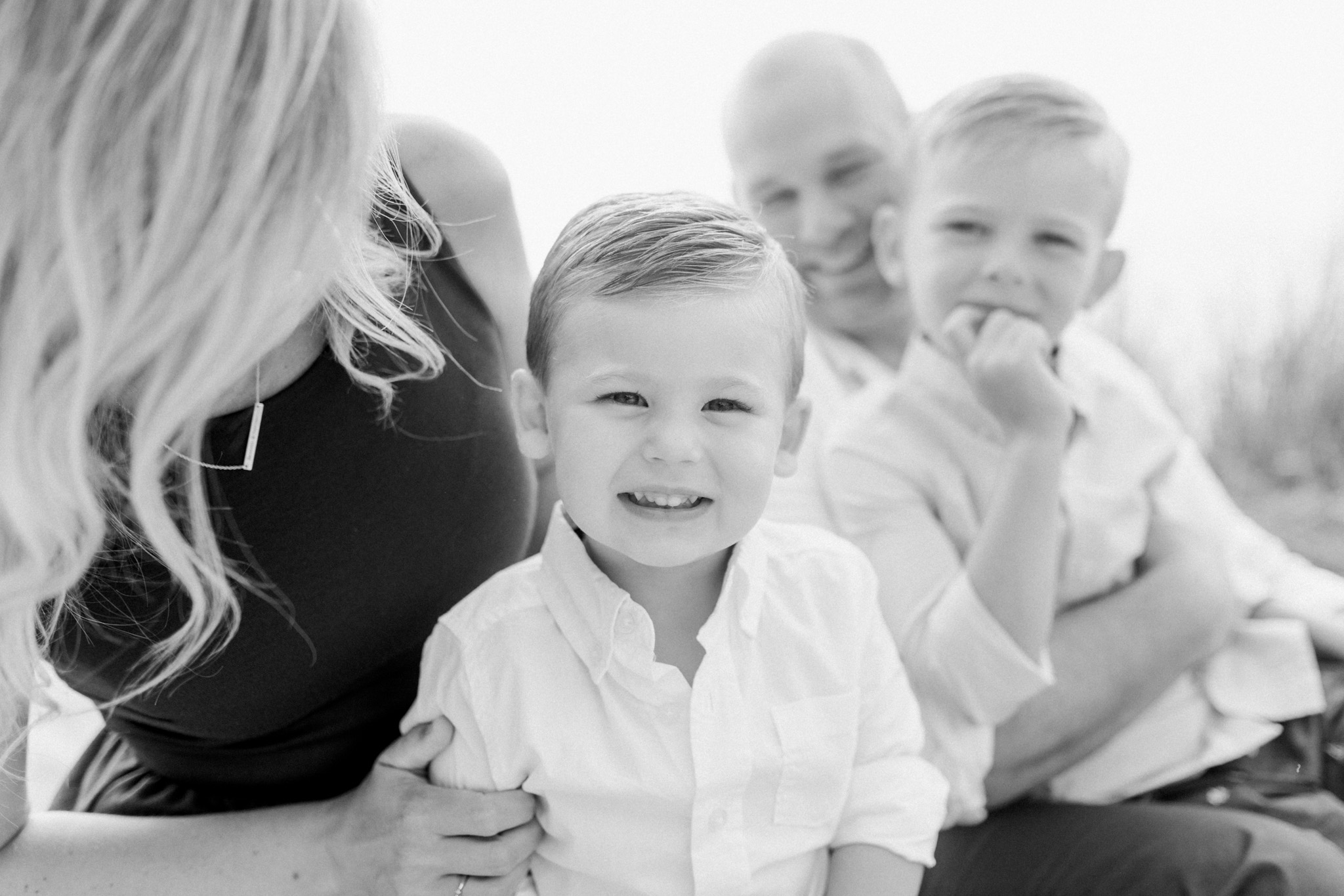 Family Lifestyle Session on the Beach | Family Photographer | West Olive, Michigan