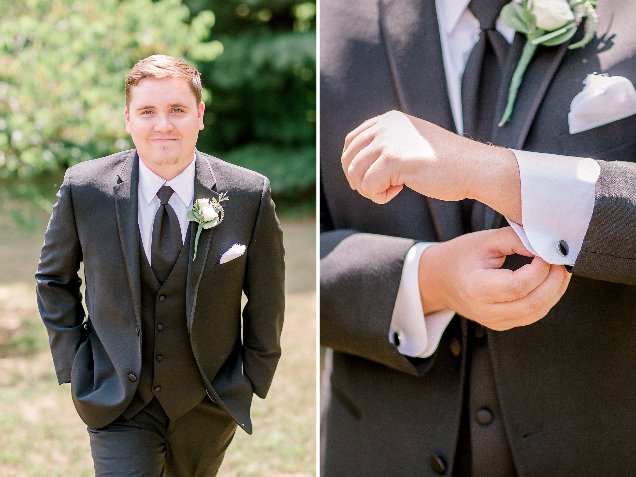 Timeless Wedding at Gable Hill Barn | Michigan Summer Wedding | Marcellus Michigan
