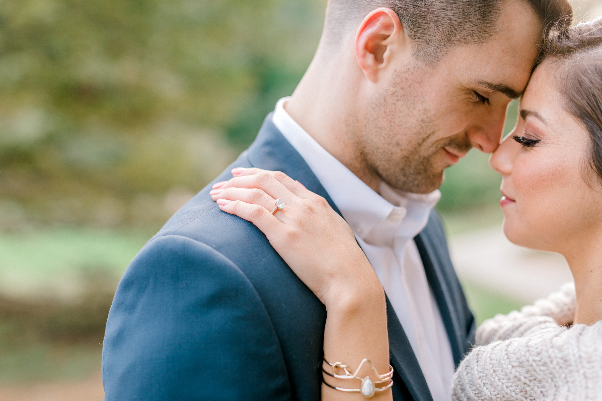 Fall Engagement Session at Lake Michigan and in the Park | Michigan Wedding Photographer | What to Wear to your Engagement Session