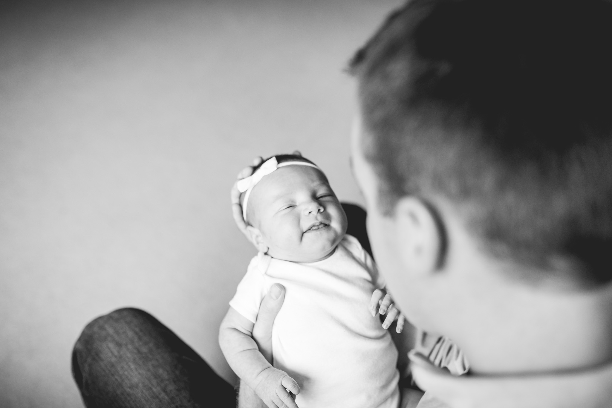 Baby girl in-home lifestyle newborn session | Whimsical colorful nursery | West Michigan Lifestyle Photography