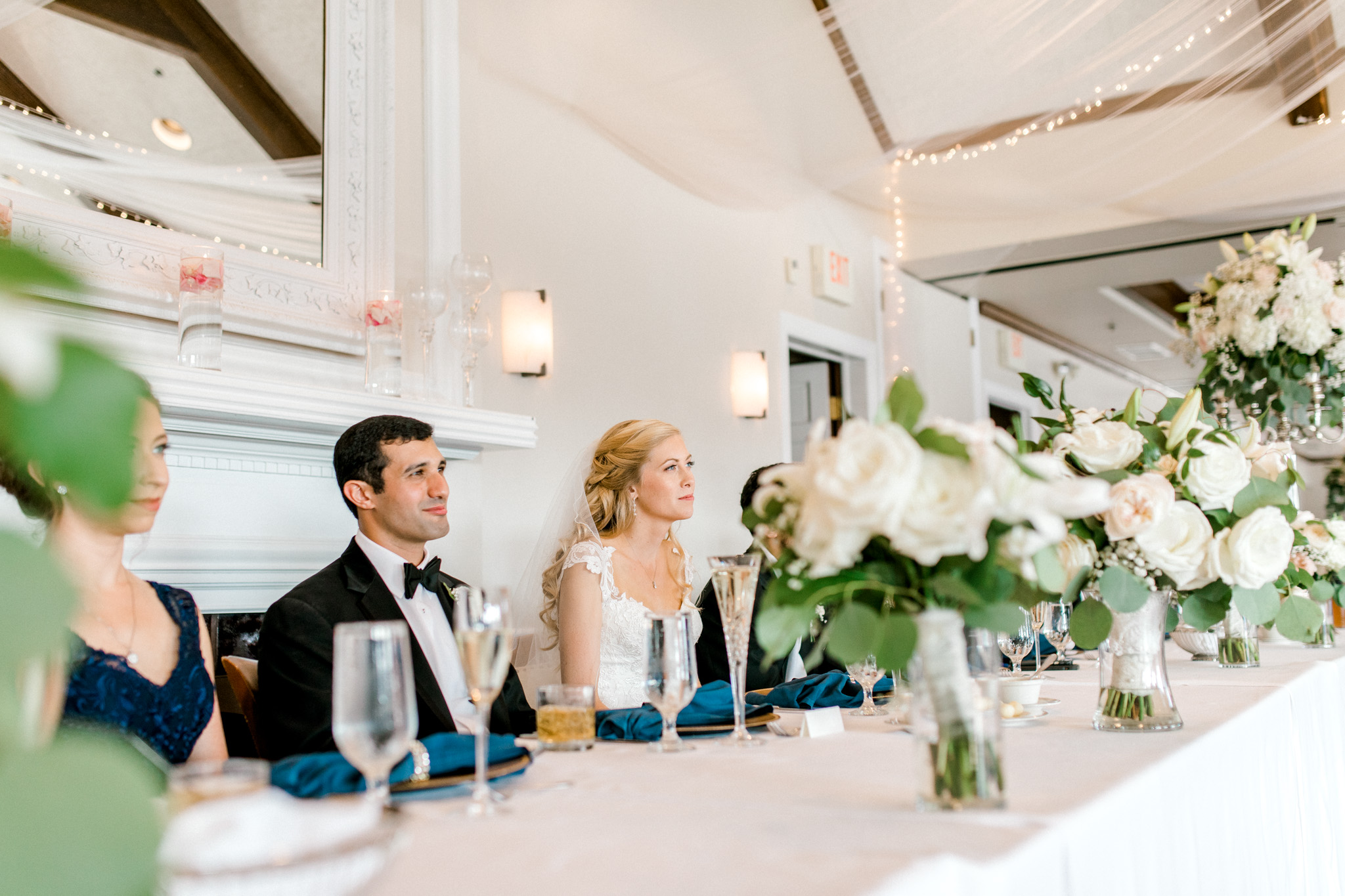 Stunning Country Club Wedding in Kalamazoo Michigan | West Michigan Wedding Photography | Classic Black and White