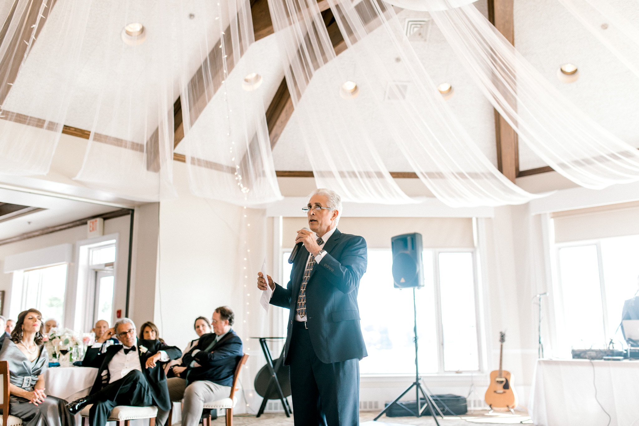 Stunning Country Club Wedding in Kalamazoo Michigan | West Michigan Wedding Photography | Classic Black and White