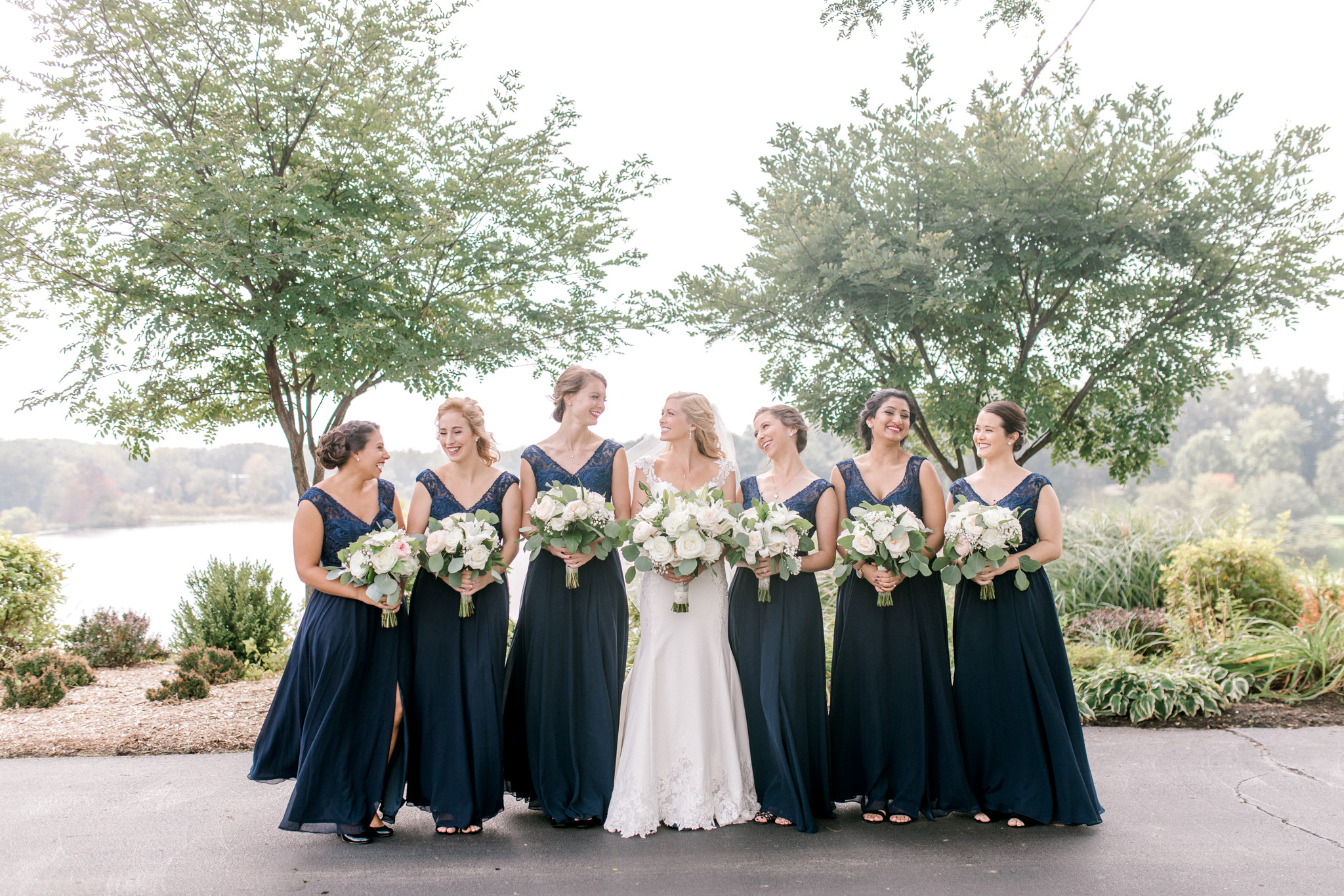 Stunning Country Club Wedding in Kalamazoo Michigan | West Michigan Wedding Photography | Classic Black and White Wedding