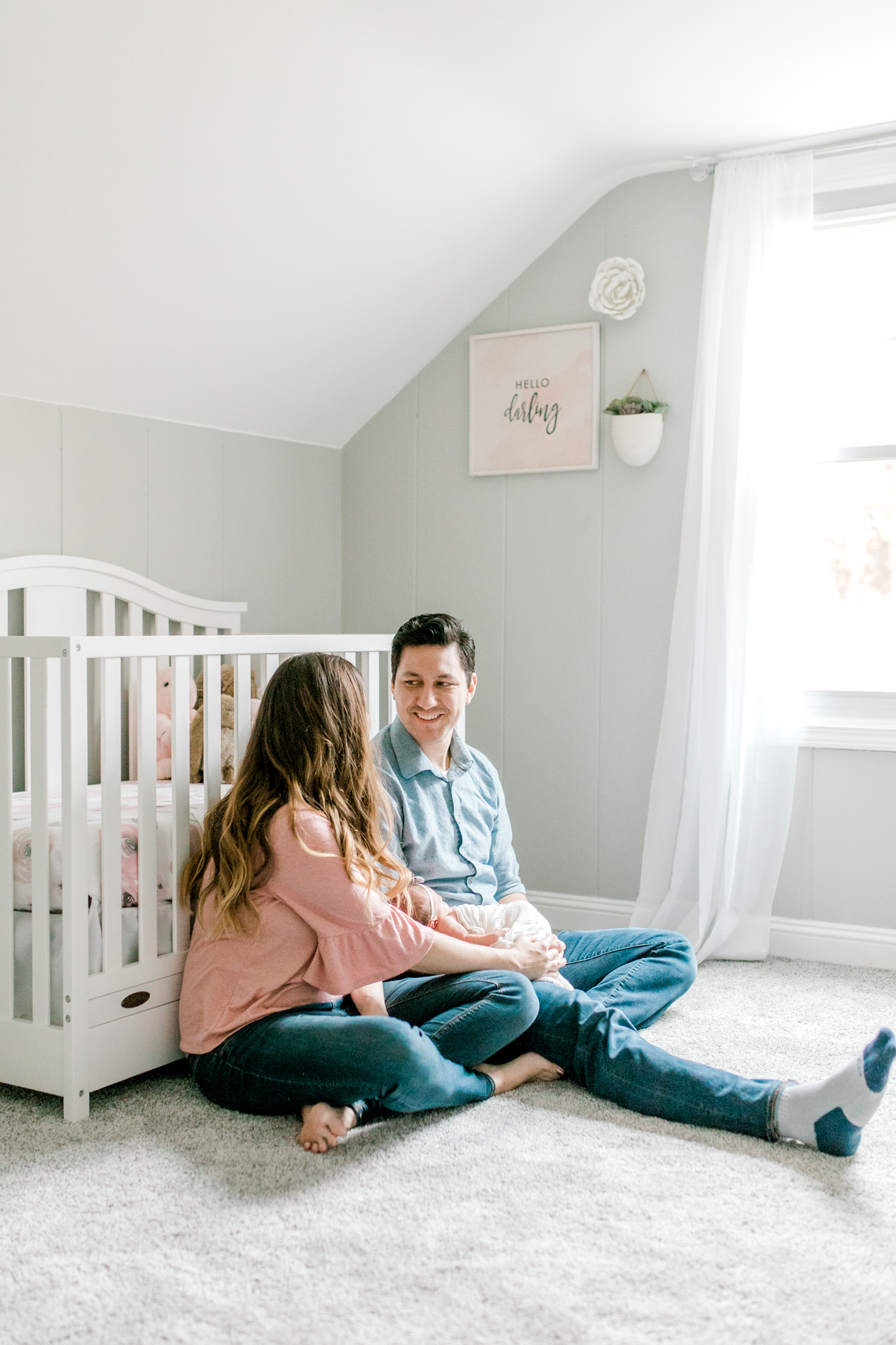 Newborn Lifestyle Session | In-Home Lifestyle | West Michigan Family Photographer | Light &amp; Airy Photographer