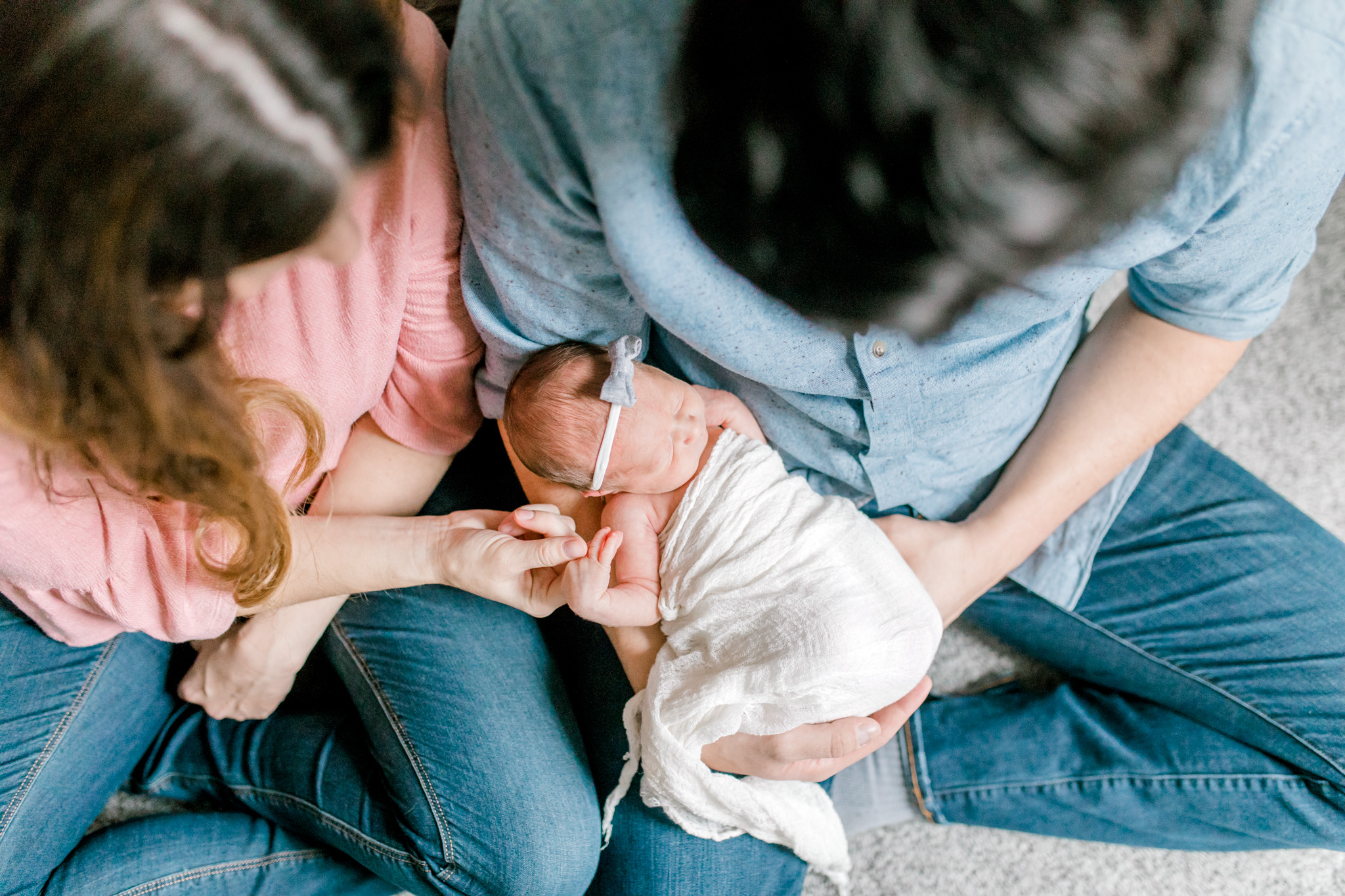 Newborn Lifestyle Session | In-Home Lifestyle | West Michigan Family Photographer | Light & Airy Photographer