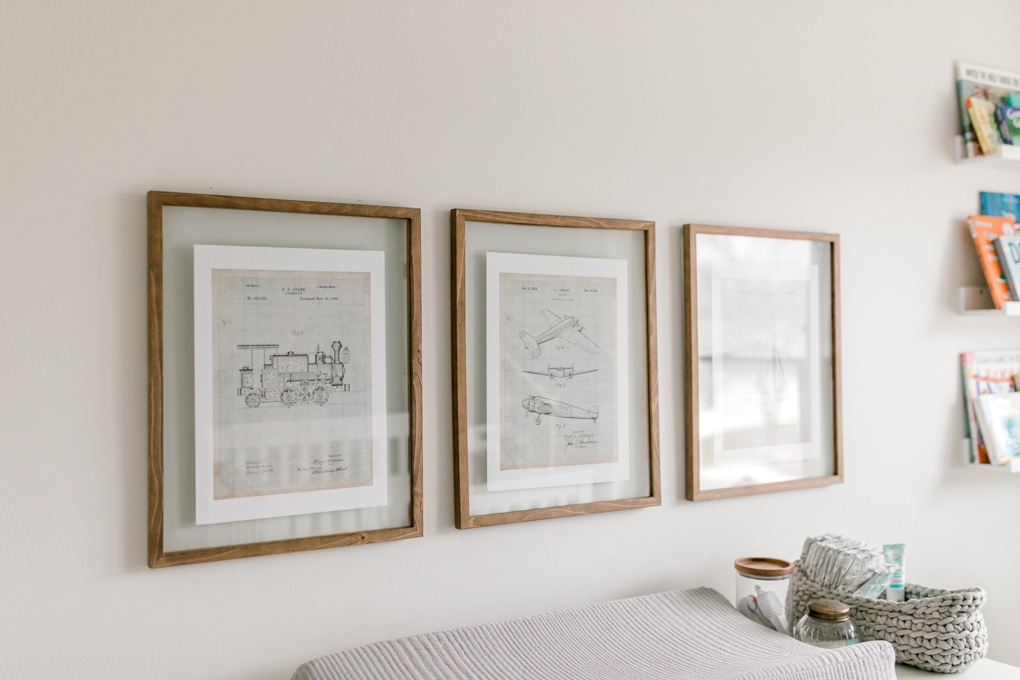 In-Home Newborn Lifestyle Photography | West Michigan Newborn Lifestyle Photographer | Light & Airy Lifestyle Sessions | Michigan Newborn Photographer | Neutral Nautical Baby Boy Nursery