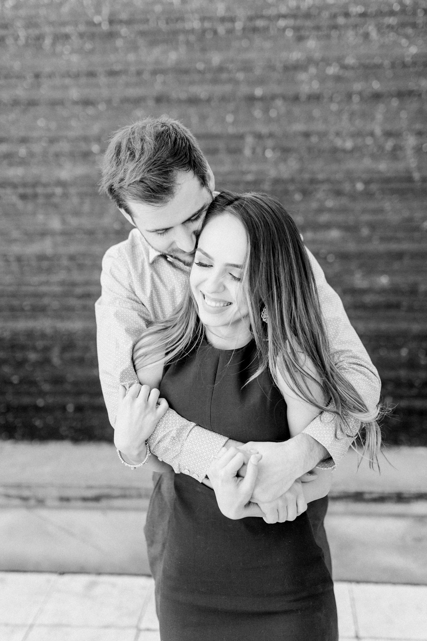 Romantic Engagement Session in the City | Grand Rapids Wedding Photographer | Elegant Engagement | Laurenda Marie Photography