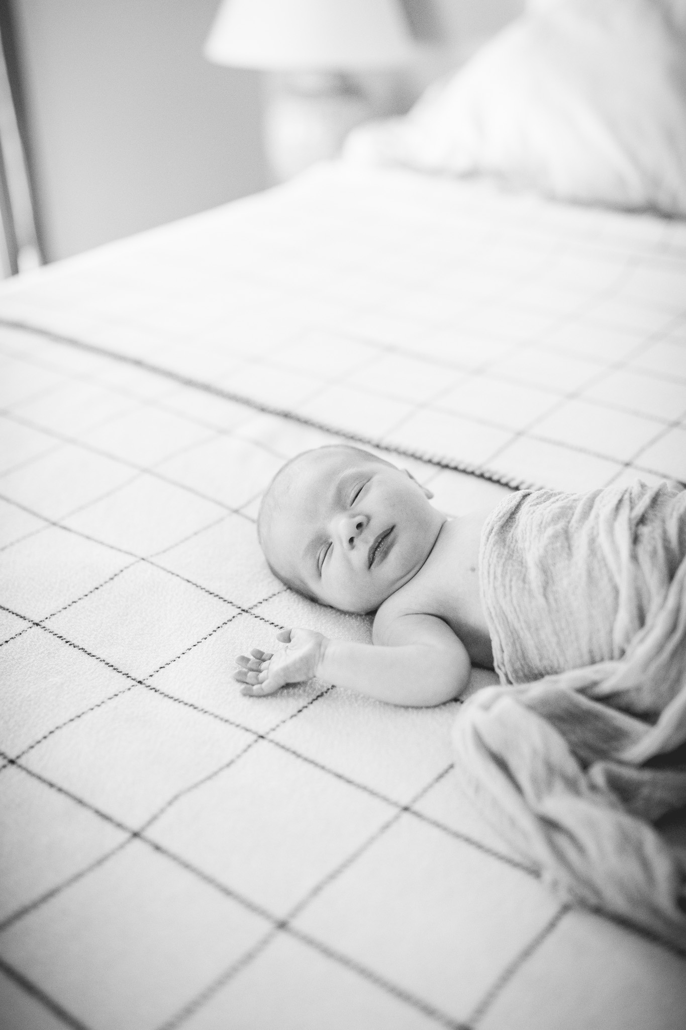 Nautical In-Home Newborn Lifestyle Session | Laurenda Marie Photography | Grand Haven, Michigan