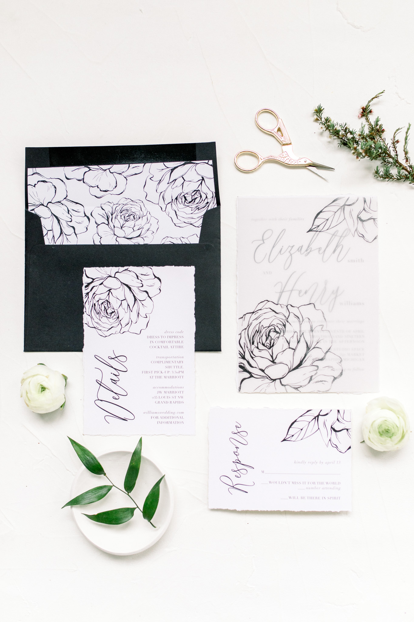 Styled Wedding Workshop | Champagne Bridesmaids Dresses | Edgy Romantic Wedding | West Michigan Wedding Photographer