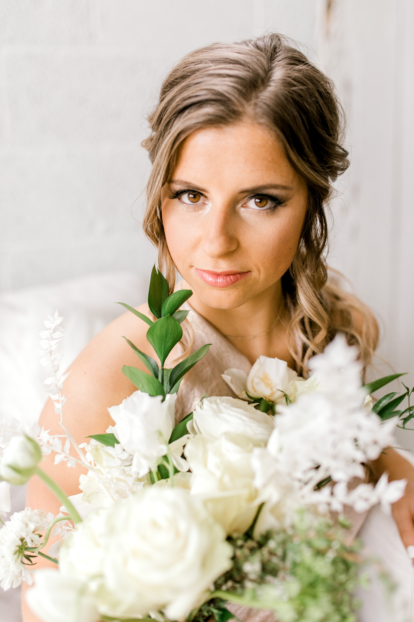 Styled Wedding Workshop | Champagne Bridesmaids Dresses | Edgy Romantic Wedding | West Michigan Wedding Photographer
