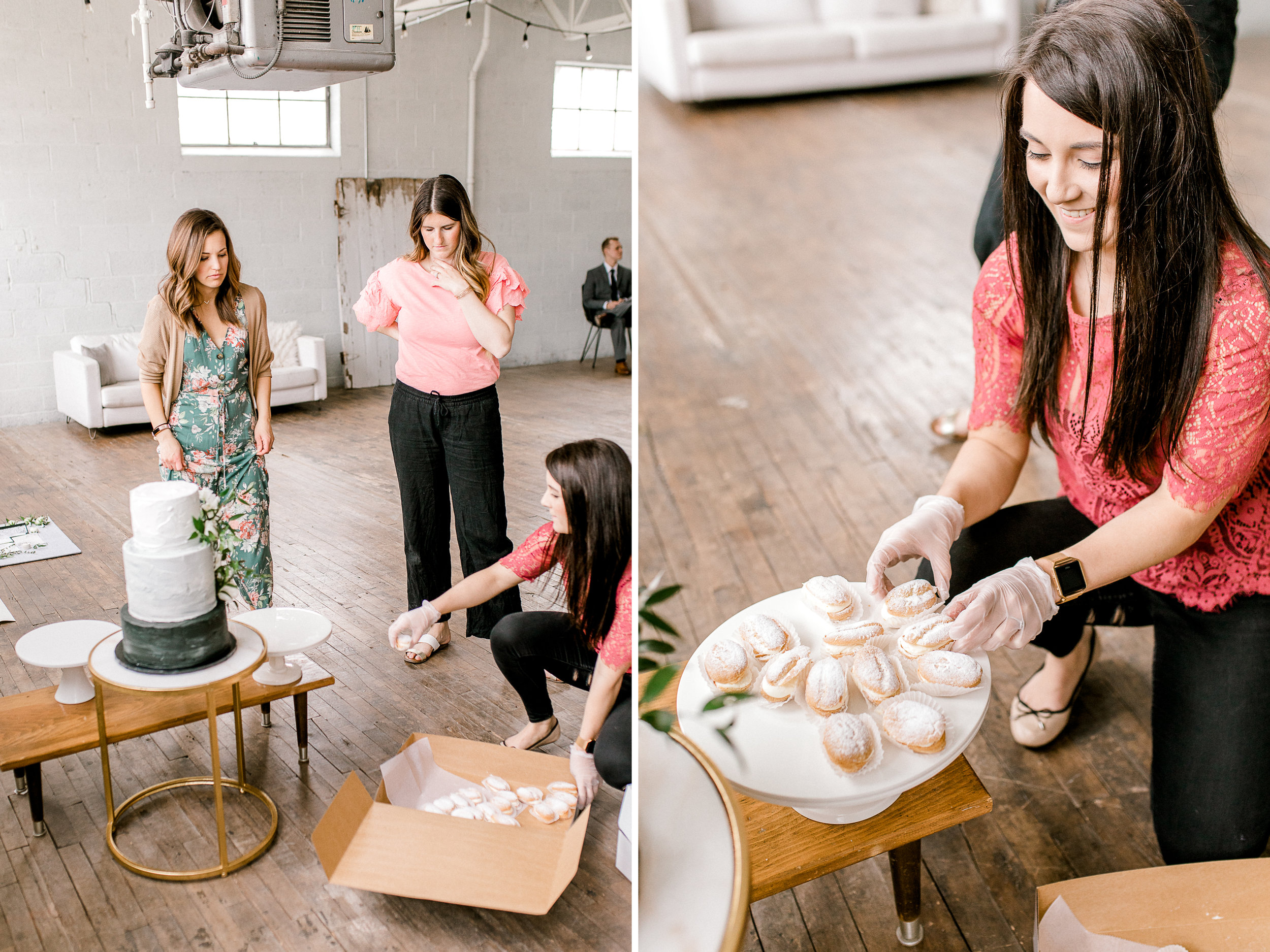Styled Wedding Workshop | Champagne Bridesmaids Dresses | Edgy Romantic Wedding | West Michigan Wedding Photographer