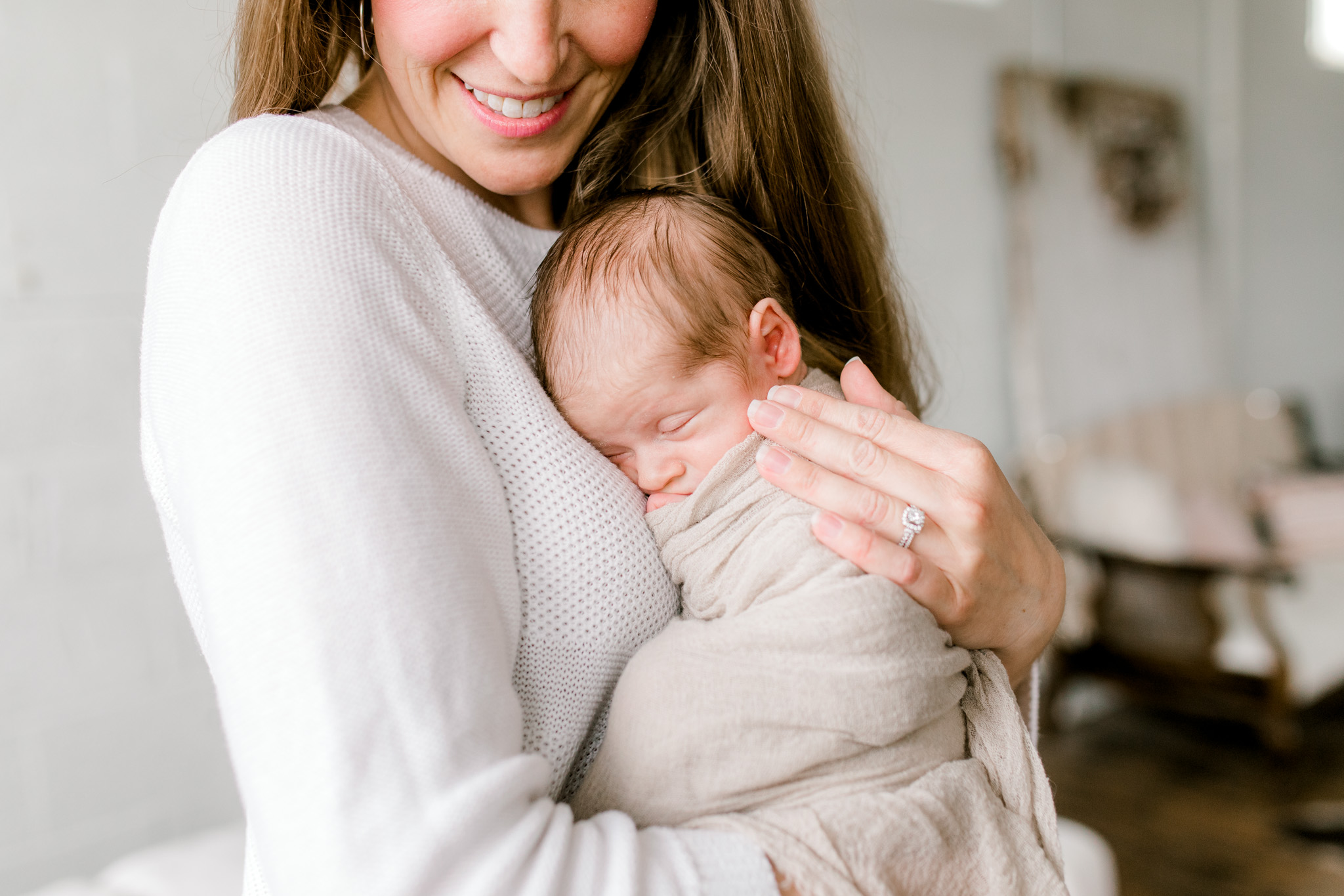 Newborn Lifestyle Session with Baby Boy | Grand Rapids Newborn Lifestyle Photographer | West Michigan