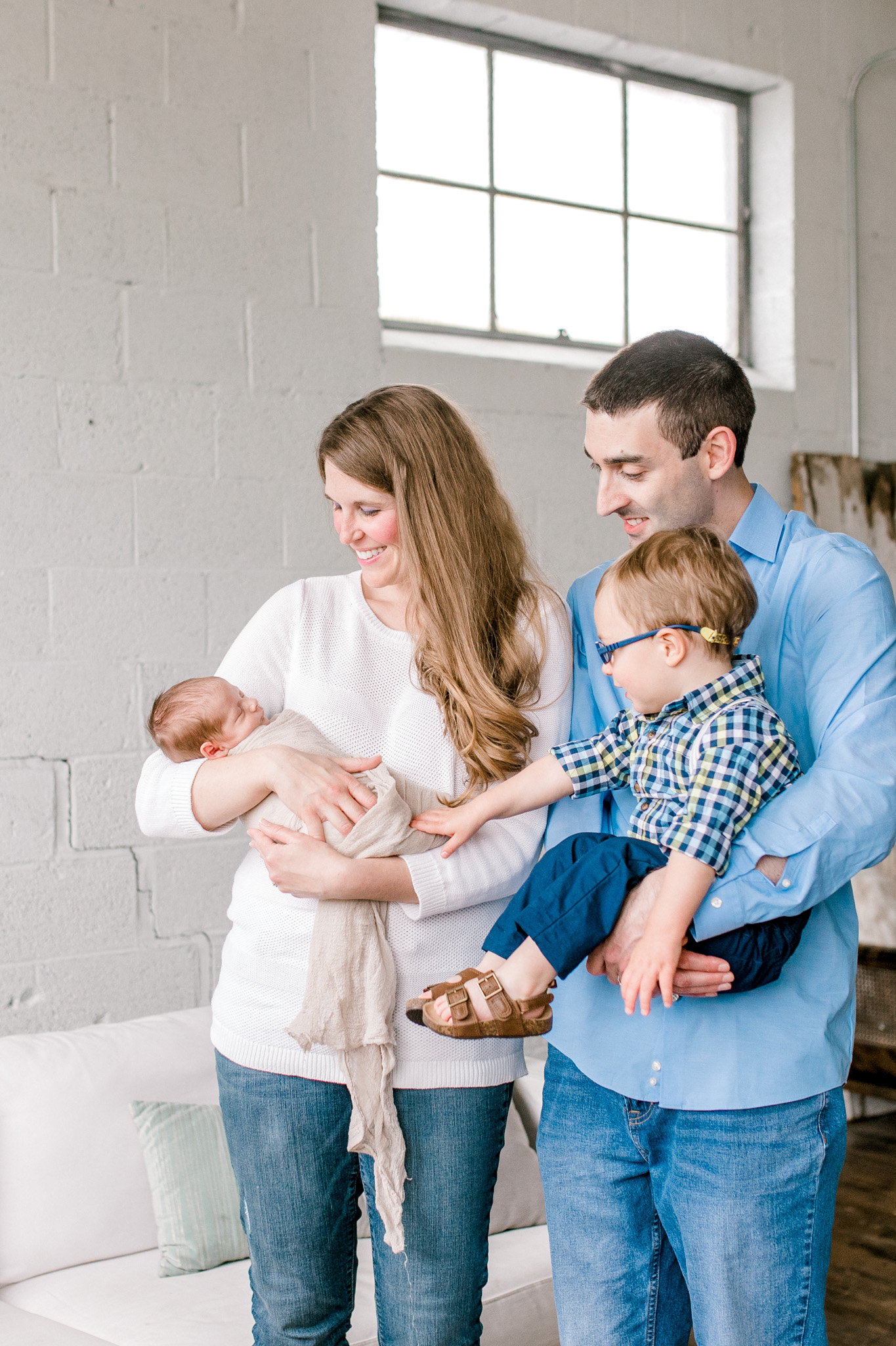 Newborn Lifestyle Session with Baby Boy | Grand Rapids Newborn Lifestyle Photographer | West Michigan