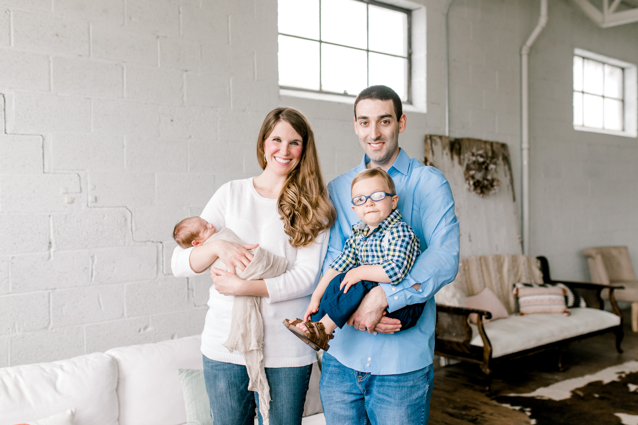 Newborn Lifestyle Session with Baby Boy | Grand Rapids Newborn Lifestyle Photographer | West Michigan