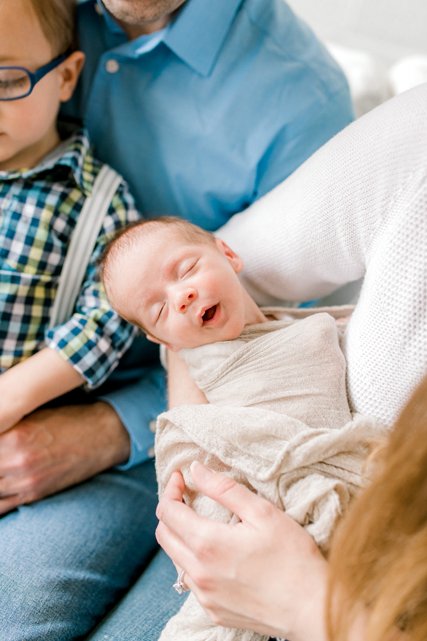 Newborn Lifestyle Session with Baby Boy | Grand Rapids Newborn Lifestyle Photographer | West Michigan