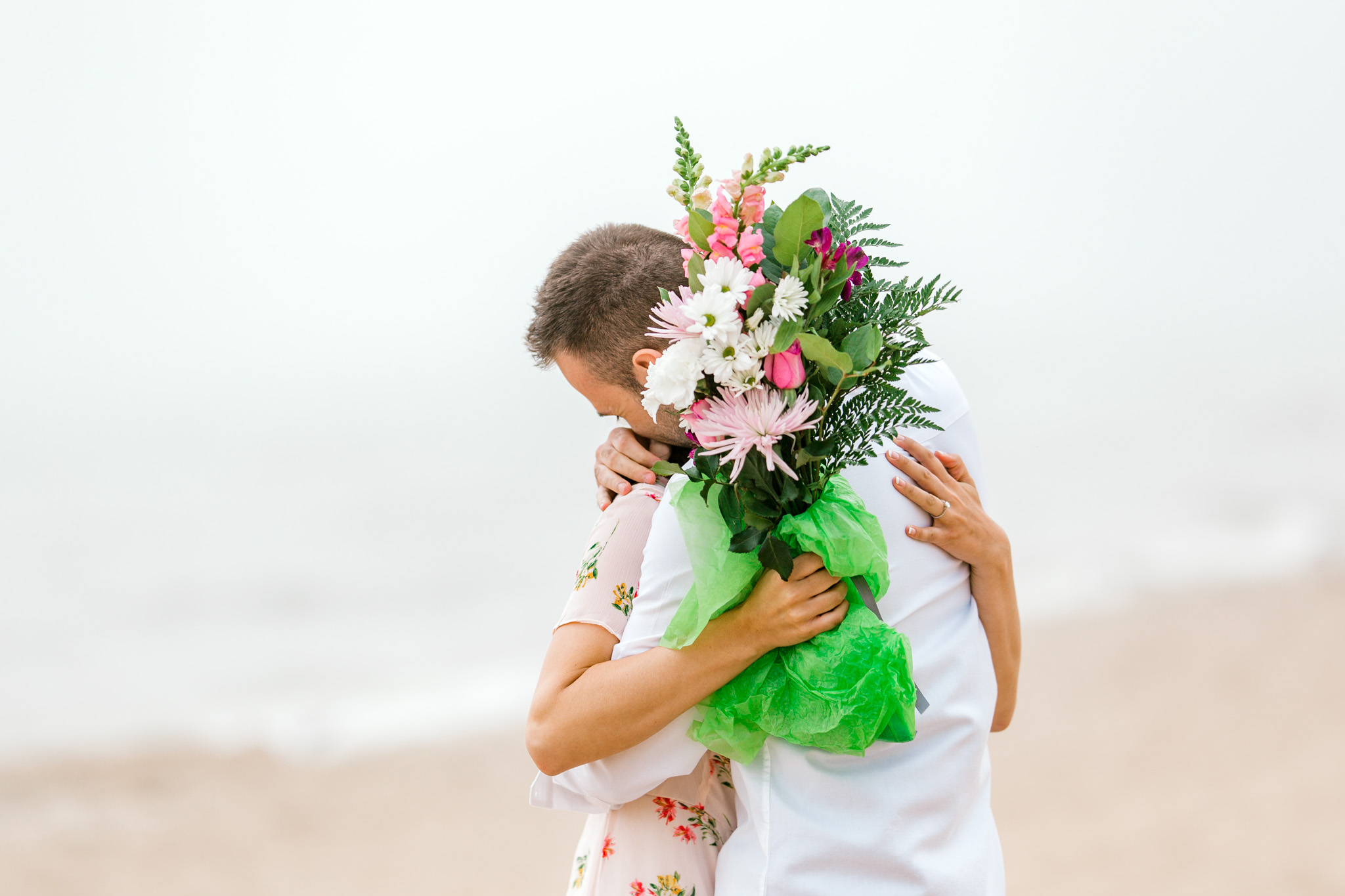 Romantic Surprise Proposal on Lake Michigan