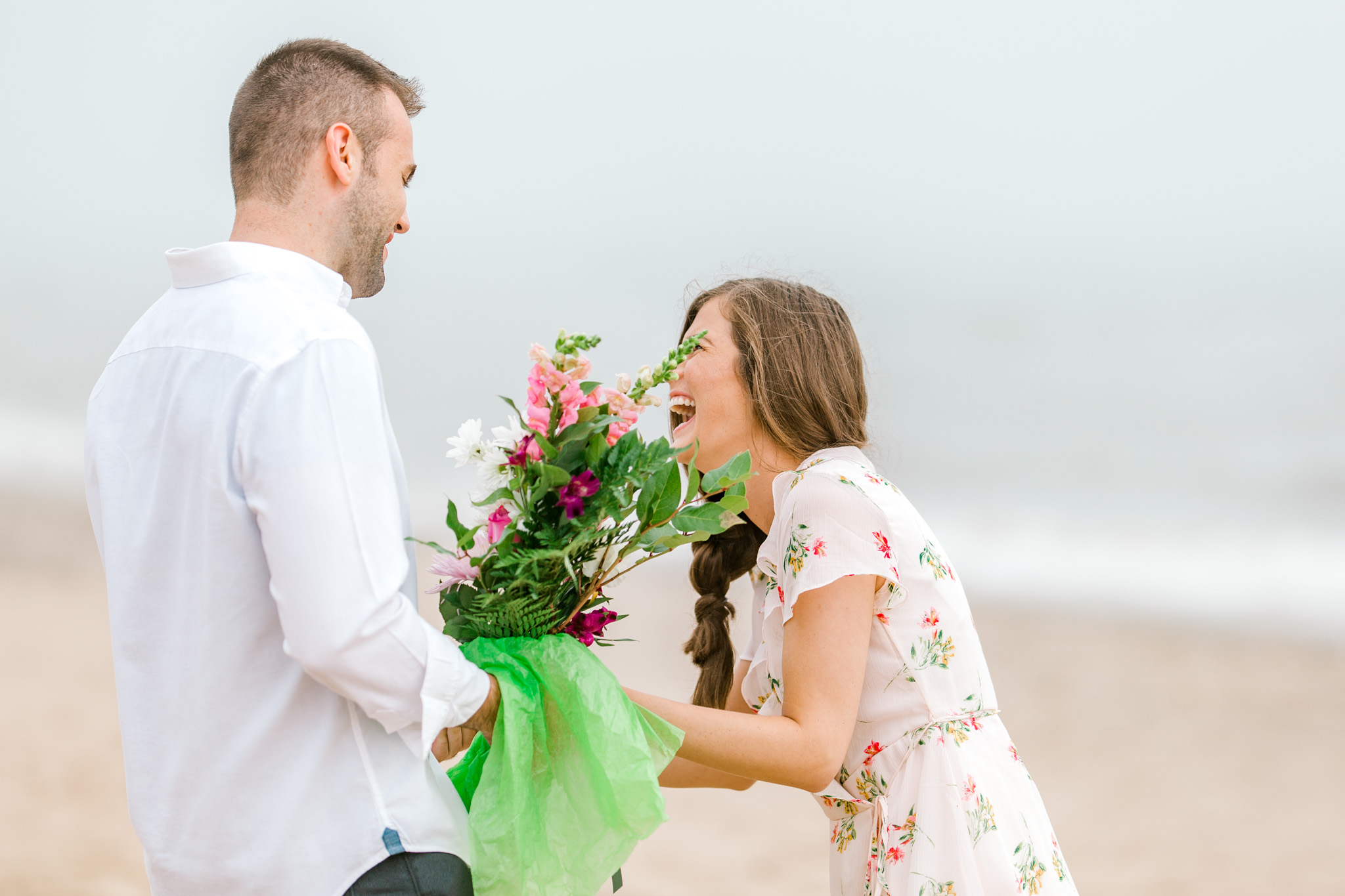 Romantic Surprise Proposal on Lake Michigan