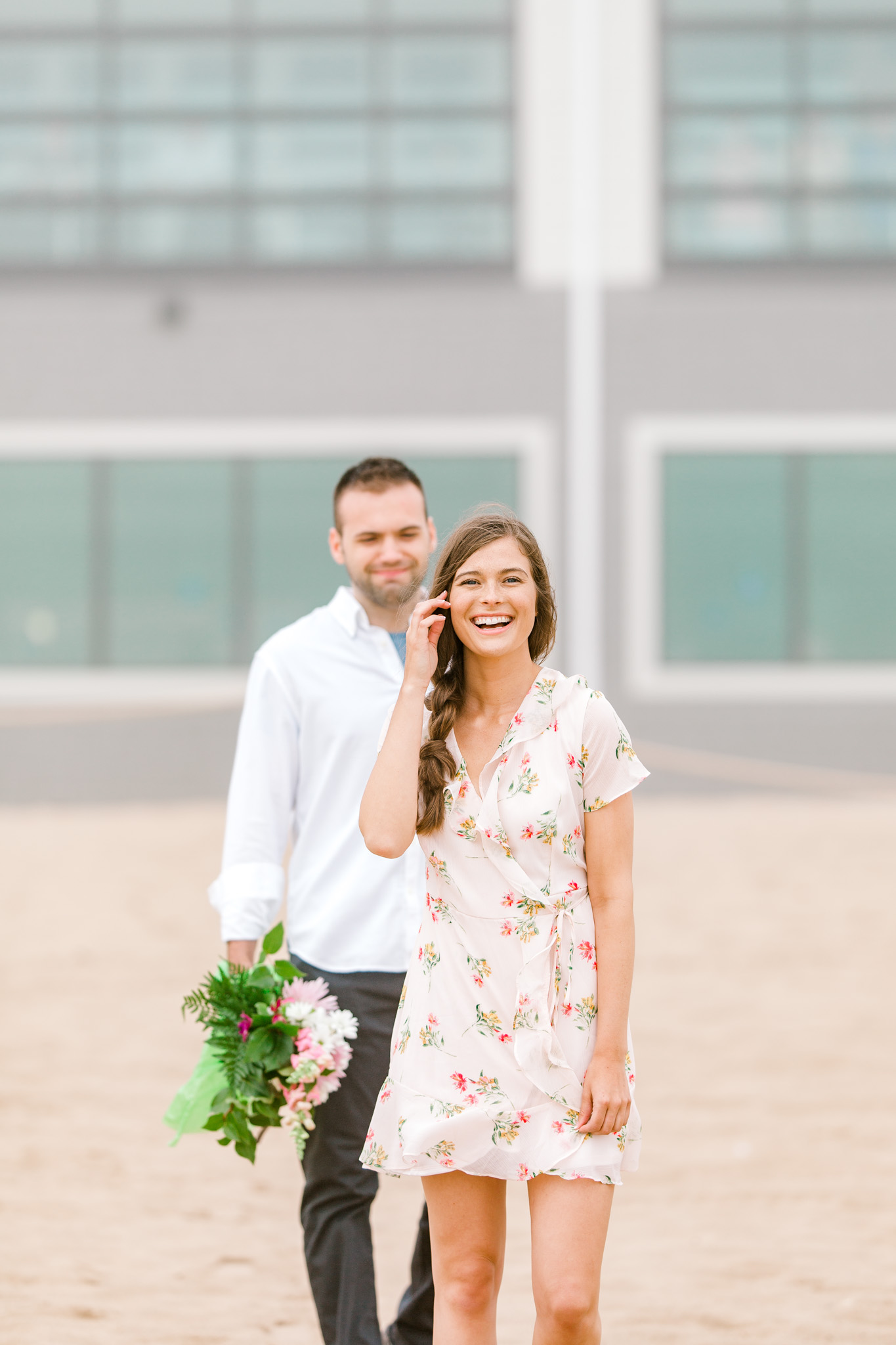 Romantic Surprise Proposal on Lake Michigan