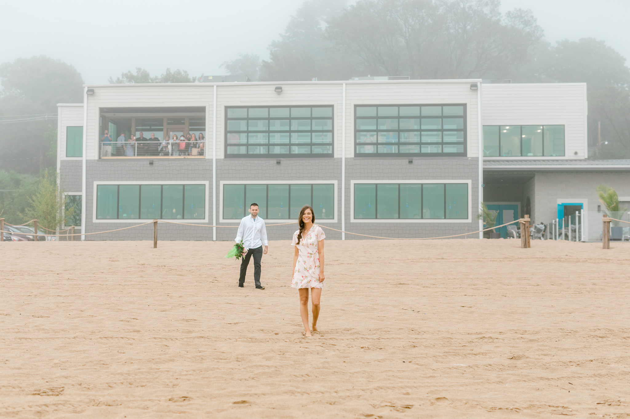 Romantic Surprise Proposal on Lake Michigan