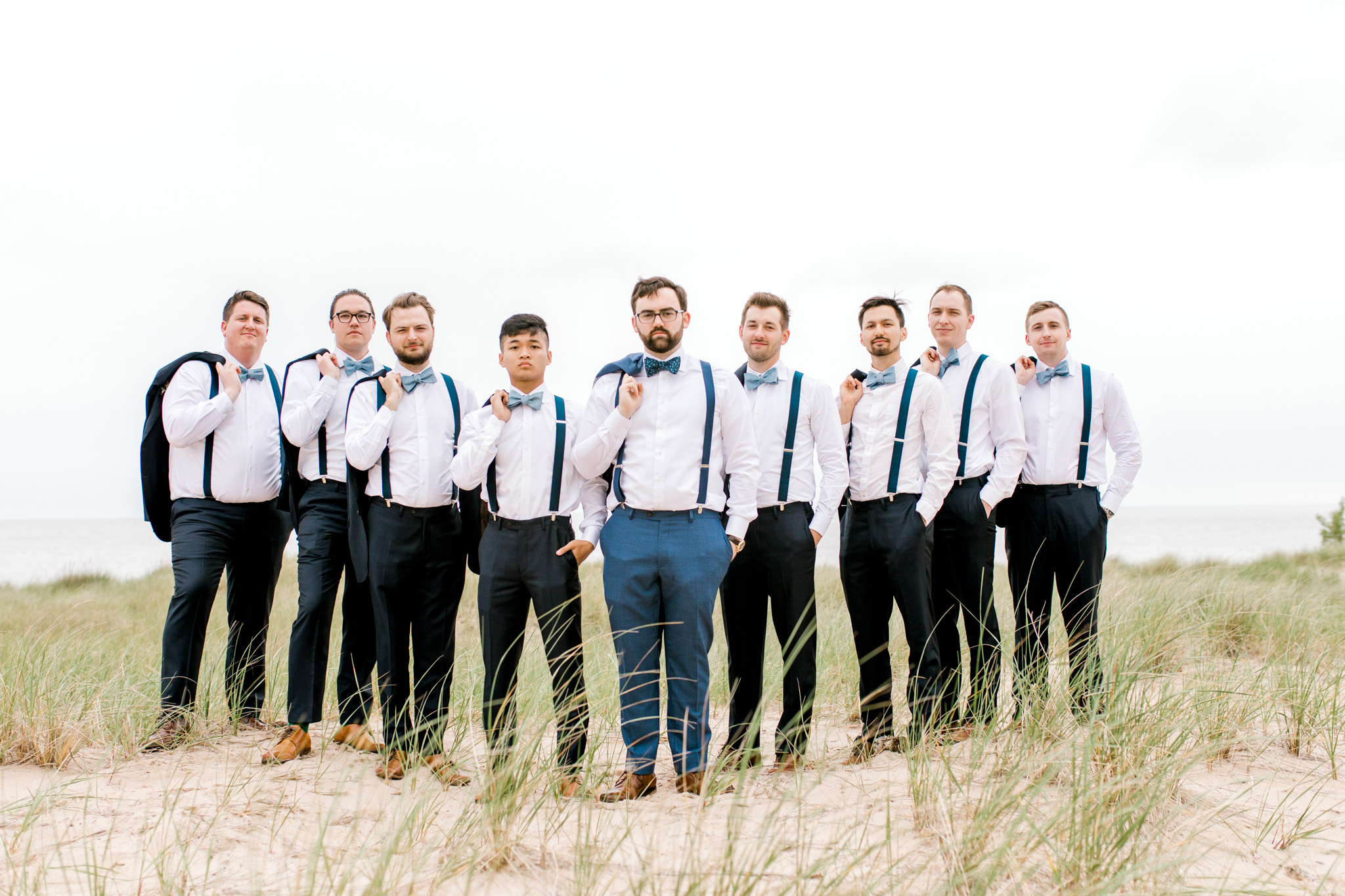 Rainy Vineyard Wedding in Southern Michigan | 12 Corners Vineyard Wedding | Beach Wedding in Michigan
