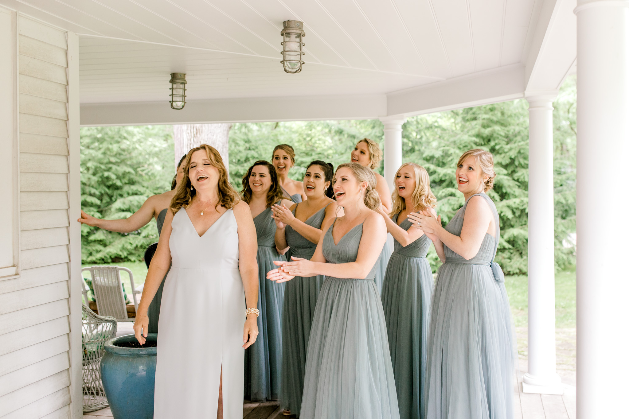 Rainy Vineyard Wedding in Southern Michigan | 12 Corners Vineyard Wedding | Beach Wedding in Michigan