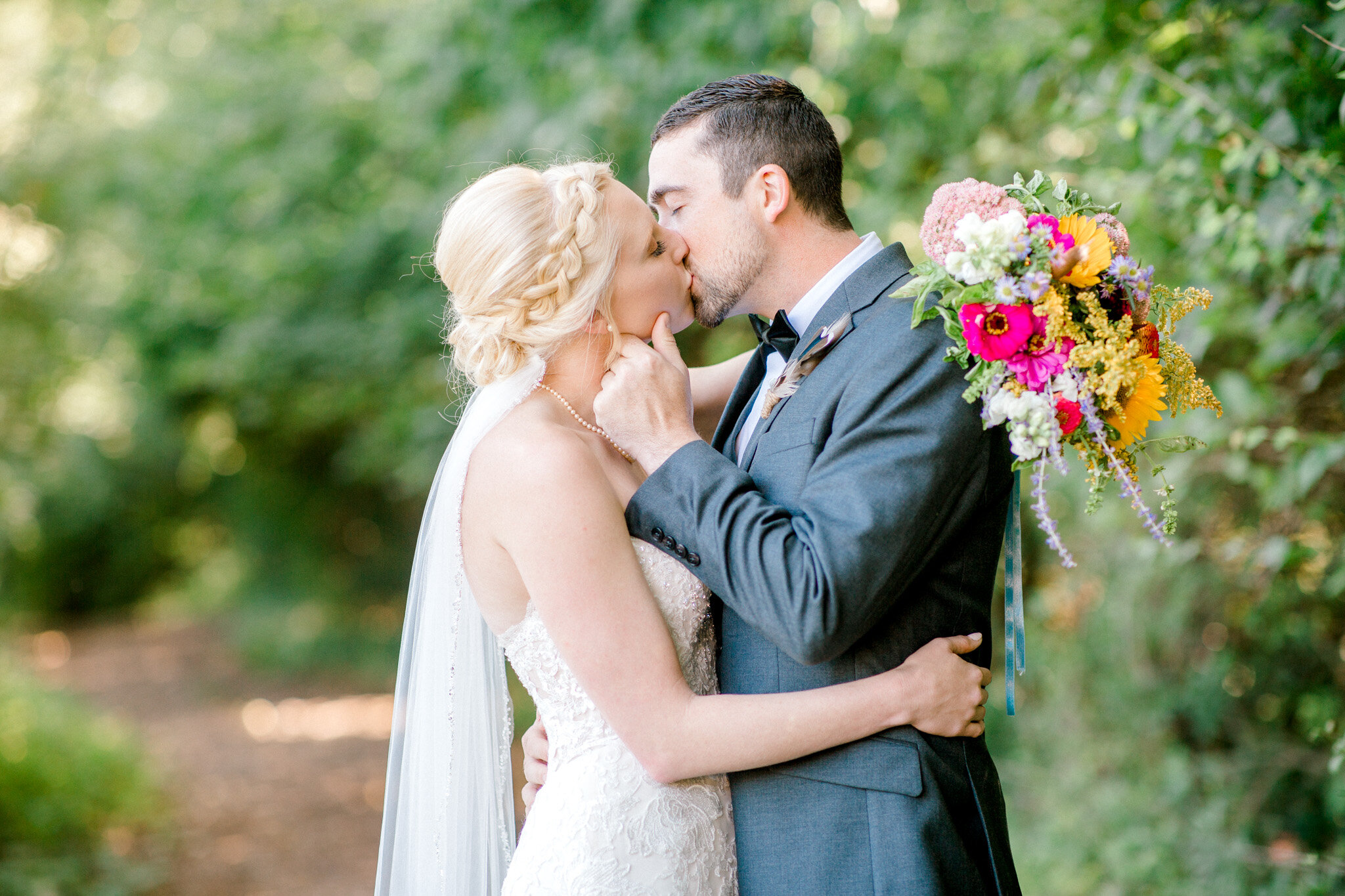 Colorful Woodsy Wedding in Lansing Michigan | West Michigan Wedding Photographer