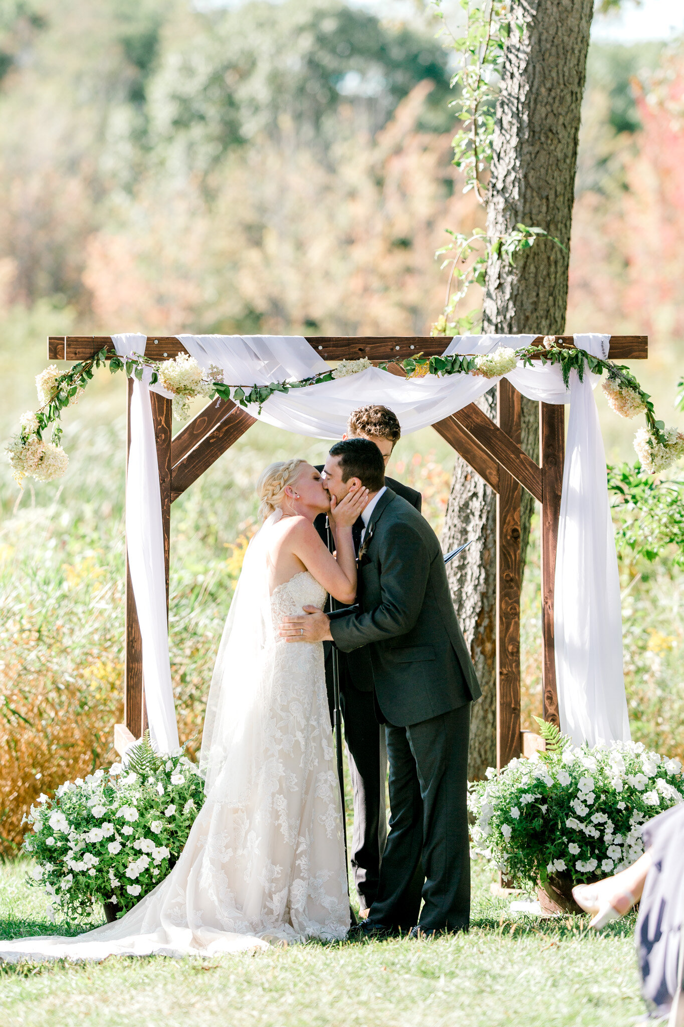 Colorful Woodsy Wedding in Lansing Michigan | West Michigan Wedding Photographer