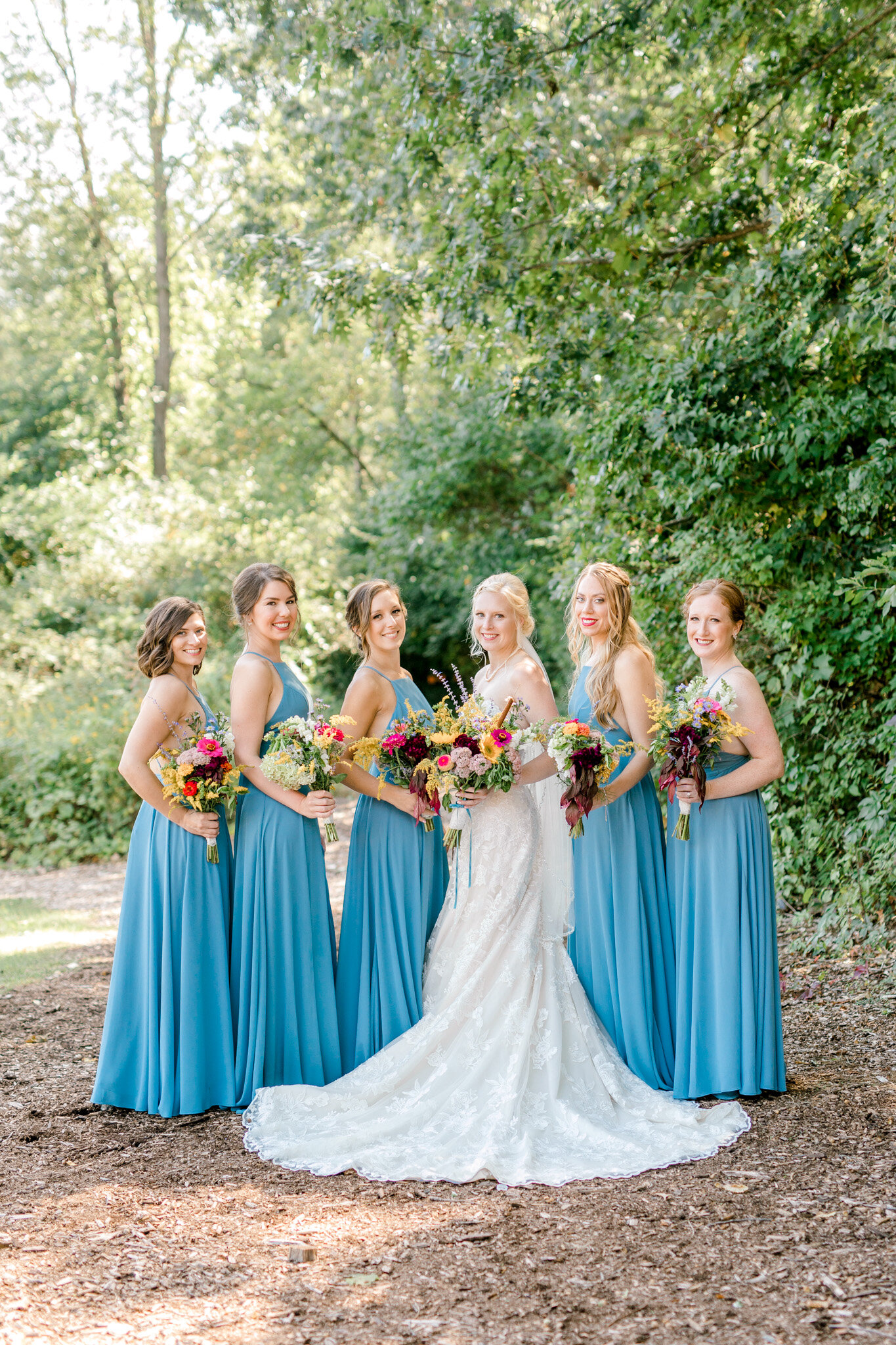 Colorful Woodsy Wedding in Lansing Michigan | West Michigan Wedding Photographer