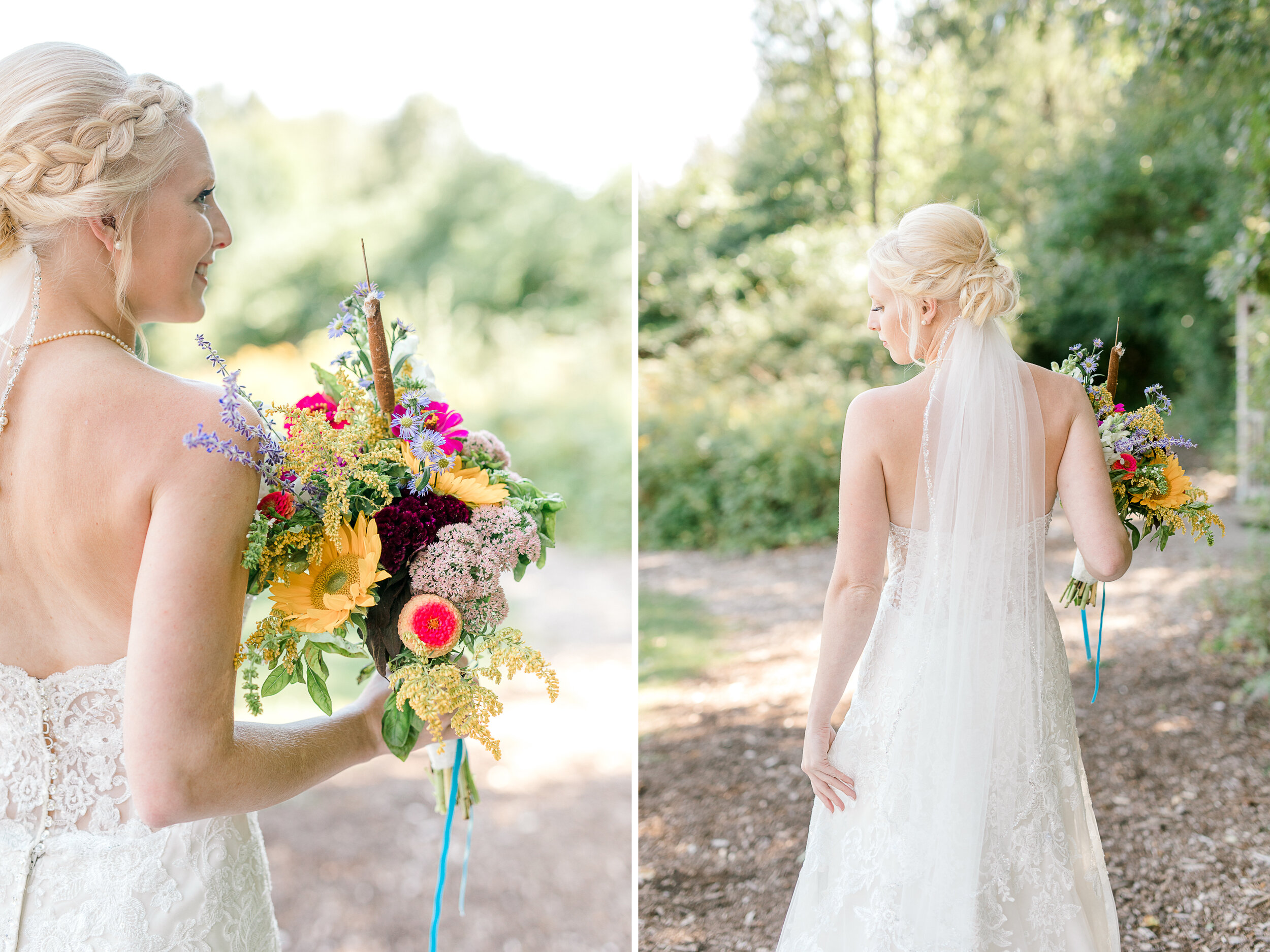 Colorful Woodsy Wedding in Lansing Michigan | West Michigan Wedding Photographer