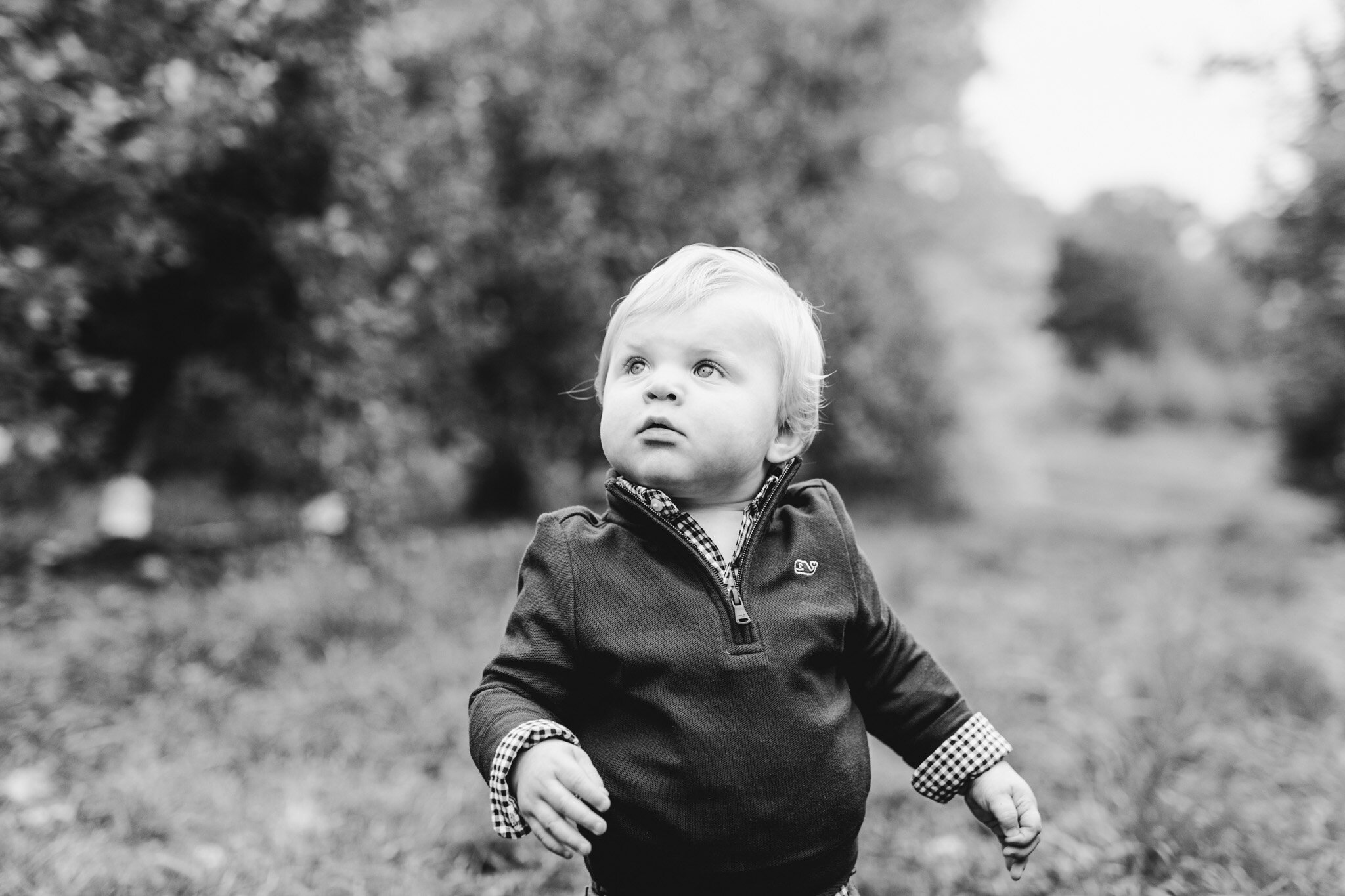 Colorful Fall Family Session at the Orchard | What to Wear for Fall Family Photos | Michigan Family Photographer