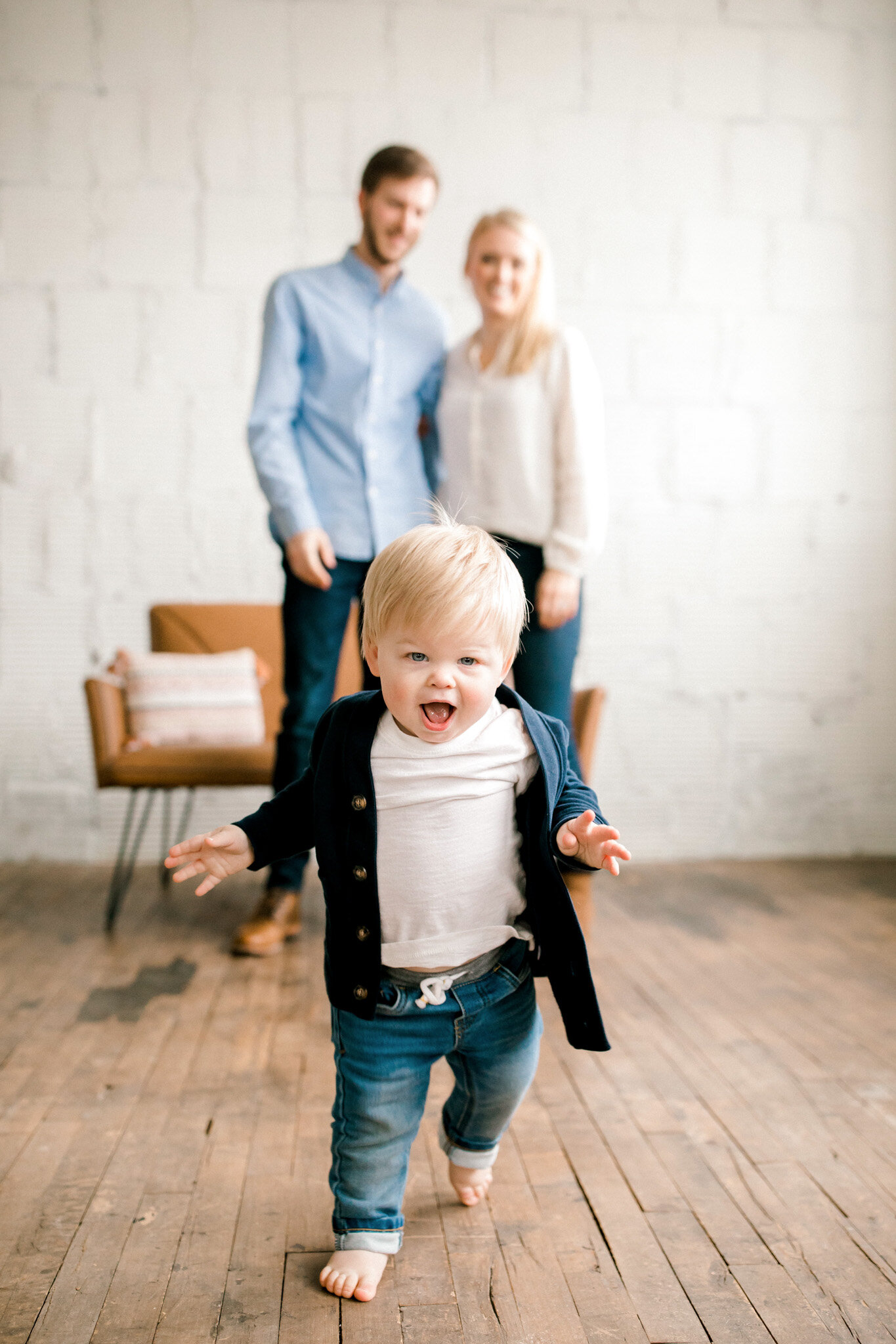 One Year Baby Boy Photo Session | First Birthday Photo Ideas | Grand Rapids Family Photographer