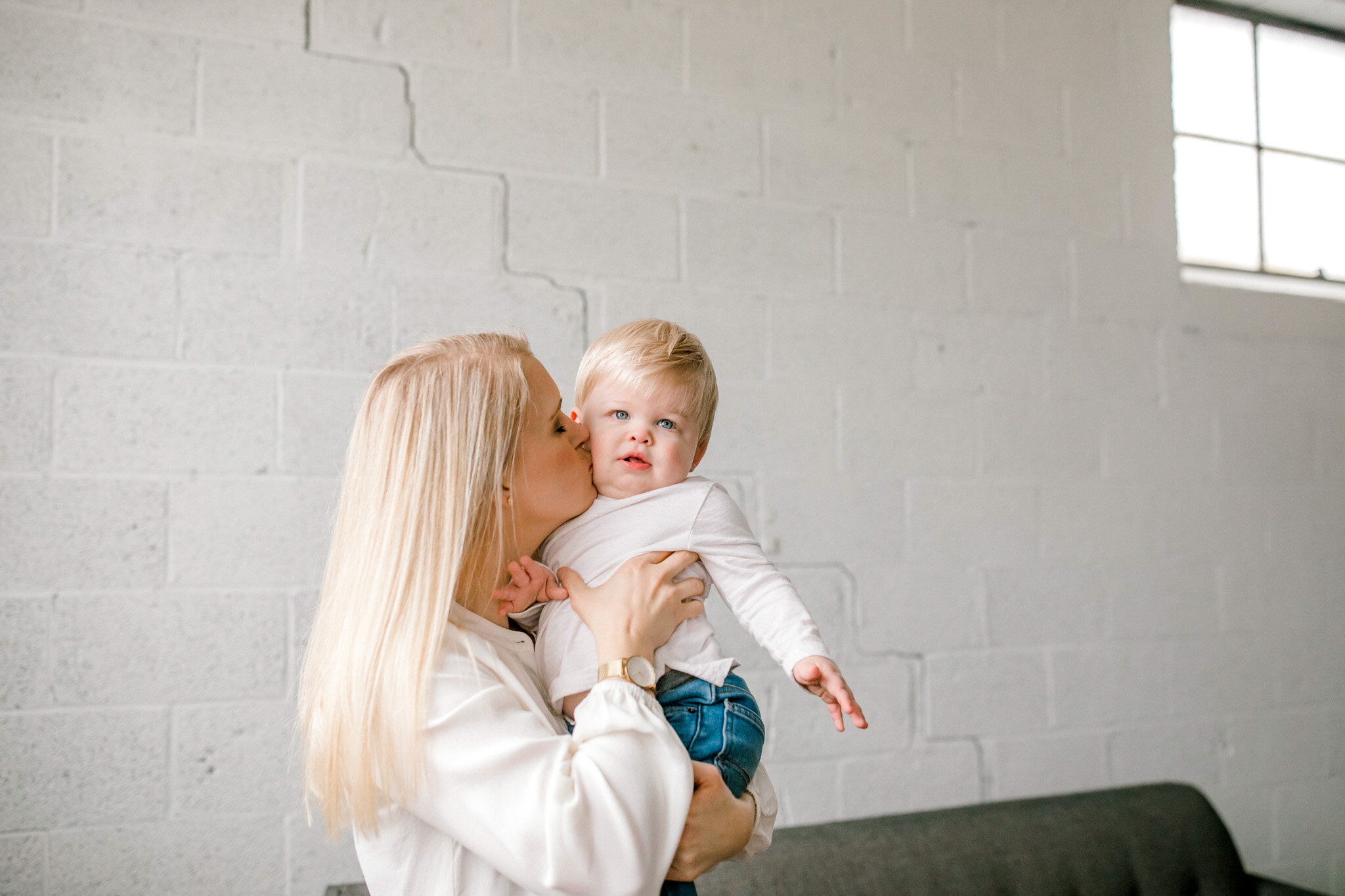 One Year Baby Boy Photo Session | First Birthday Photo Ideas | Grand Rapids Family Photographer