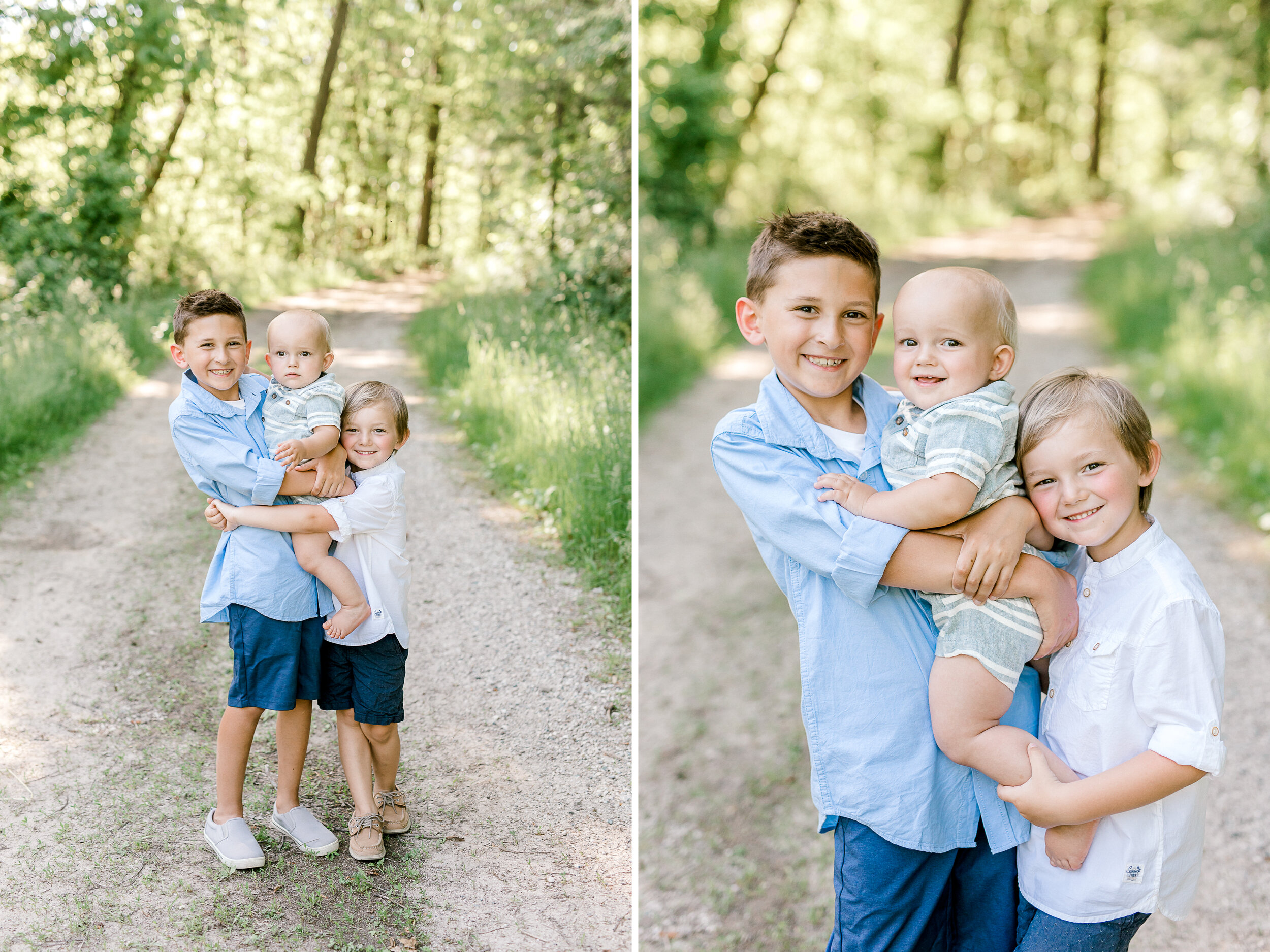 Lifestyle Family Session at the Orchard | Light &amp; Airy West Michigan Photographer