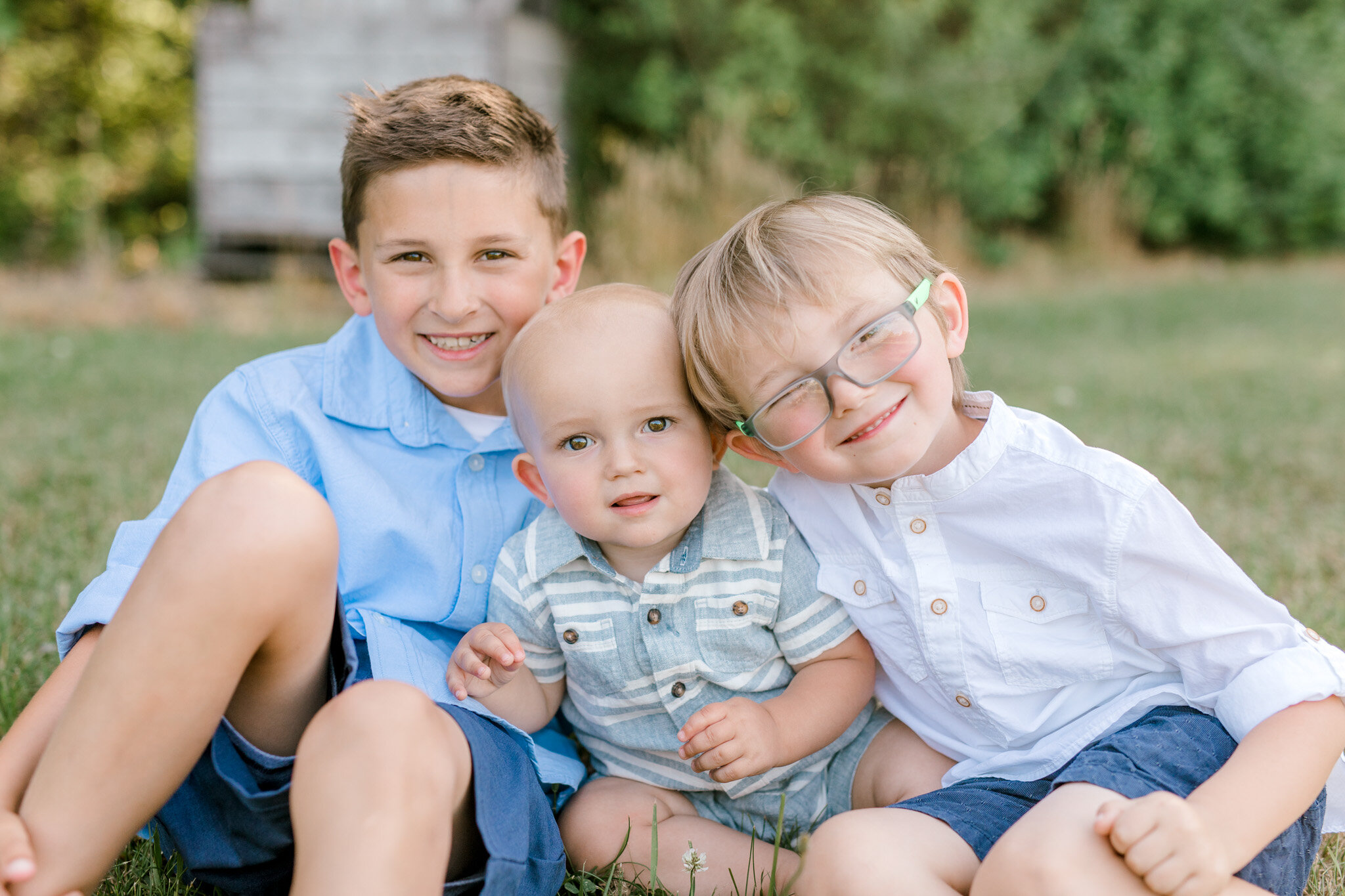 Lifestyle Family Session at the Orchard | Light &amp; Airy West Michigan Photographer