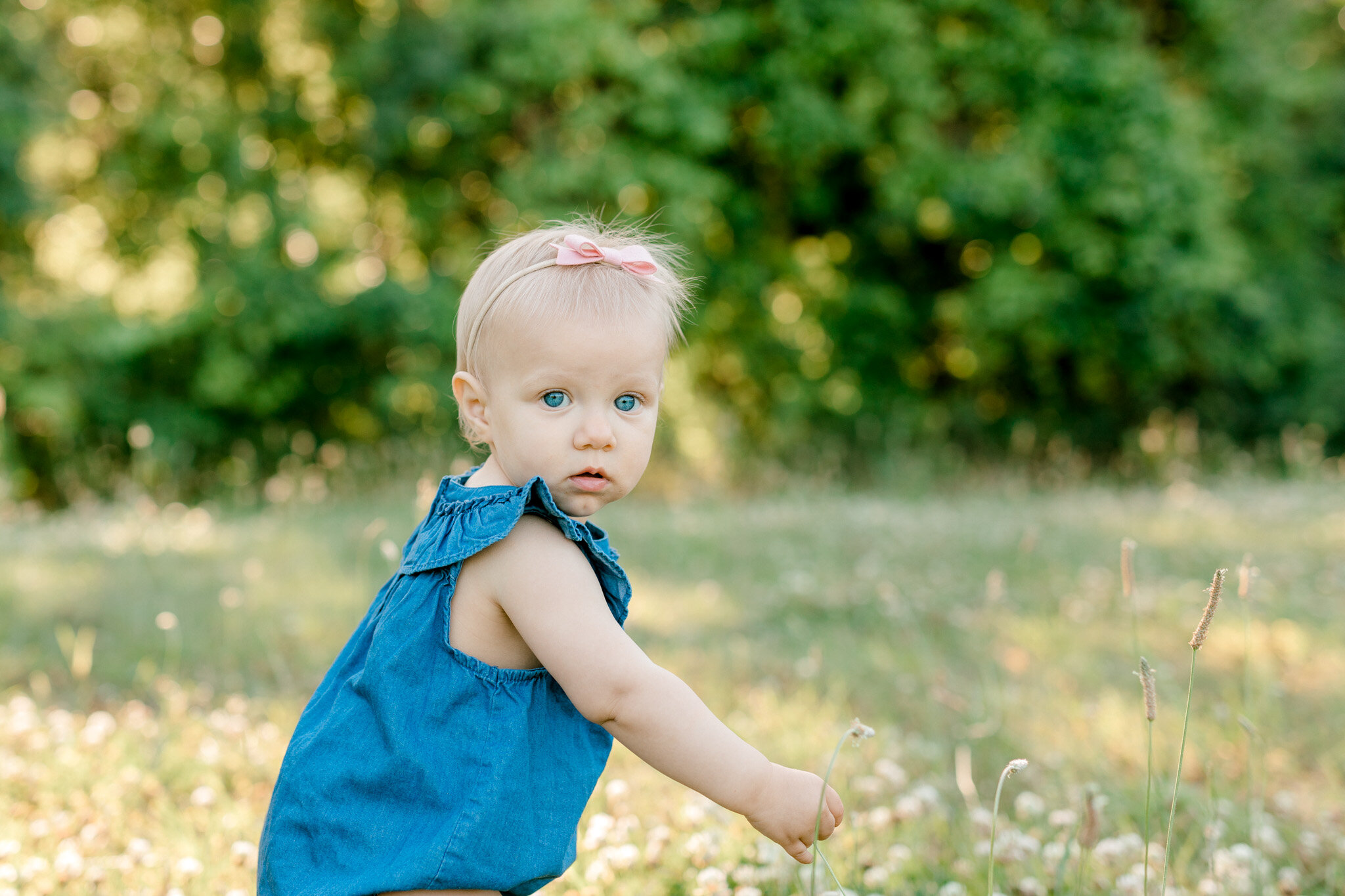 First Year Milestone Session | Light &amp; Airy Family Lifestyle Photographer