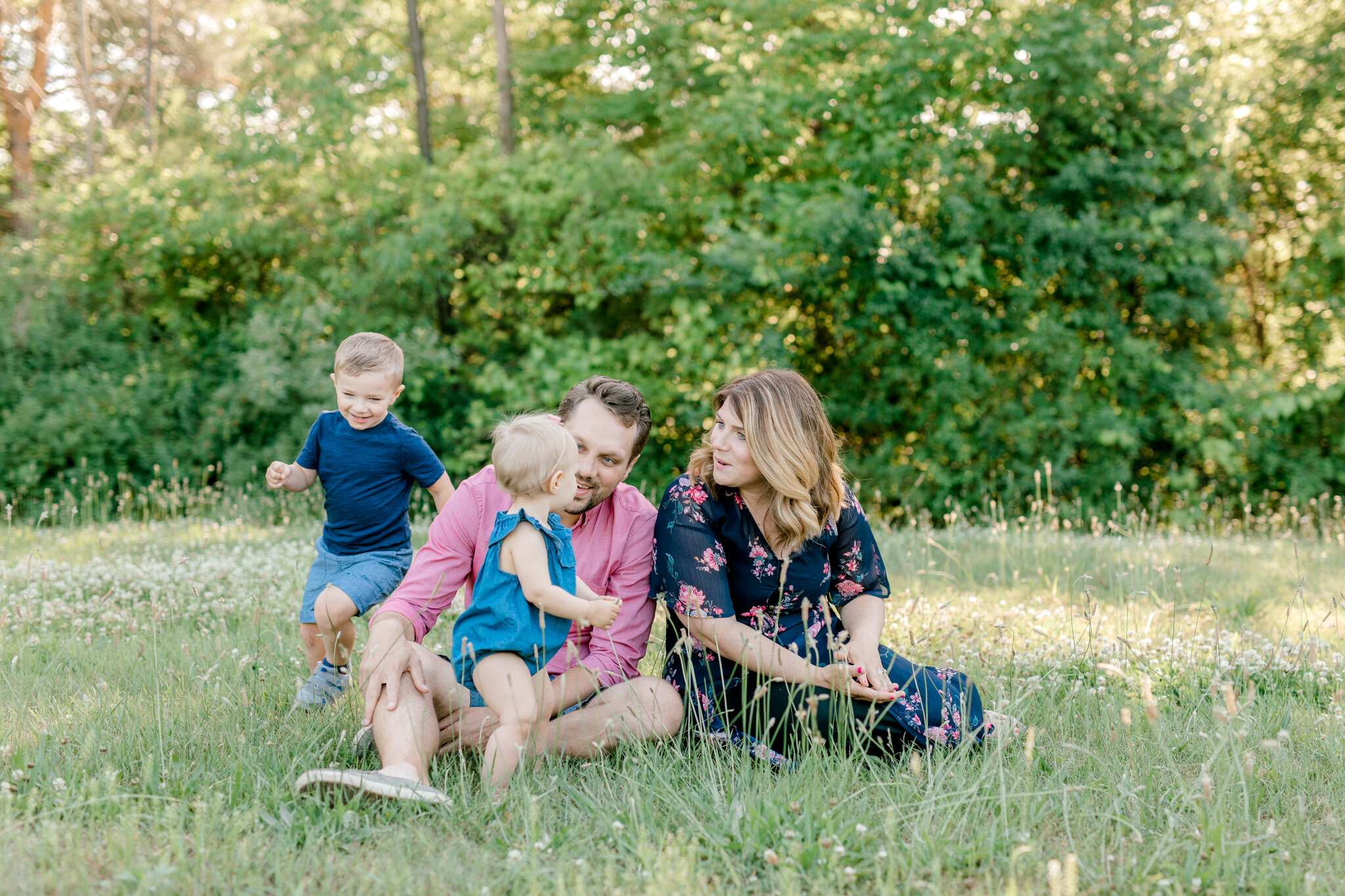 First Year Milestone Session | Light &amp; Airy Family Lifestyle Photographer