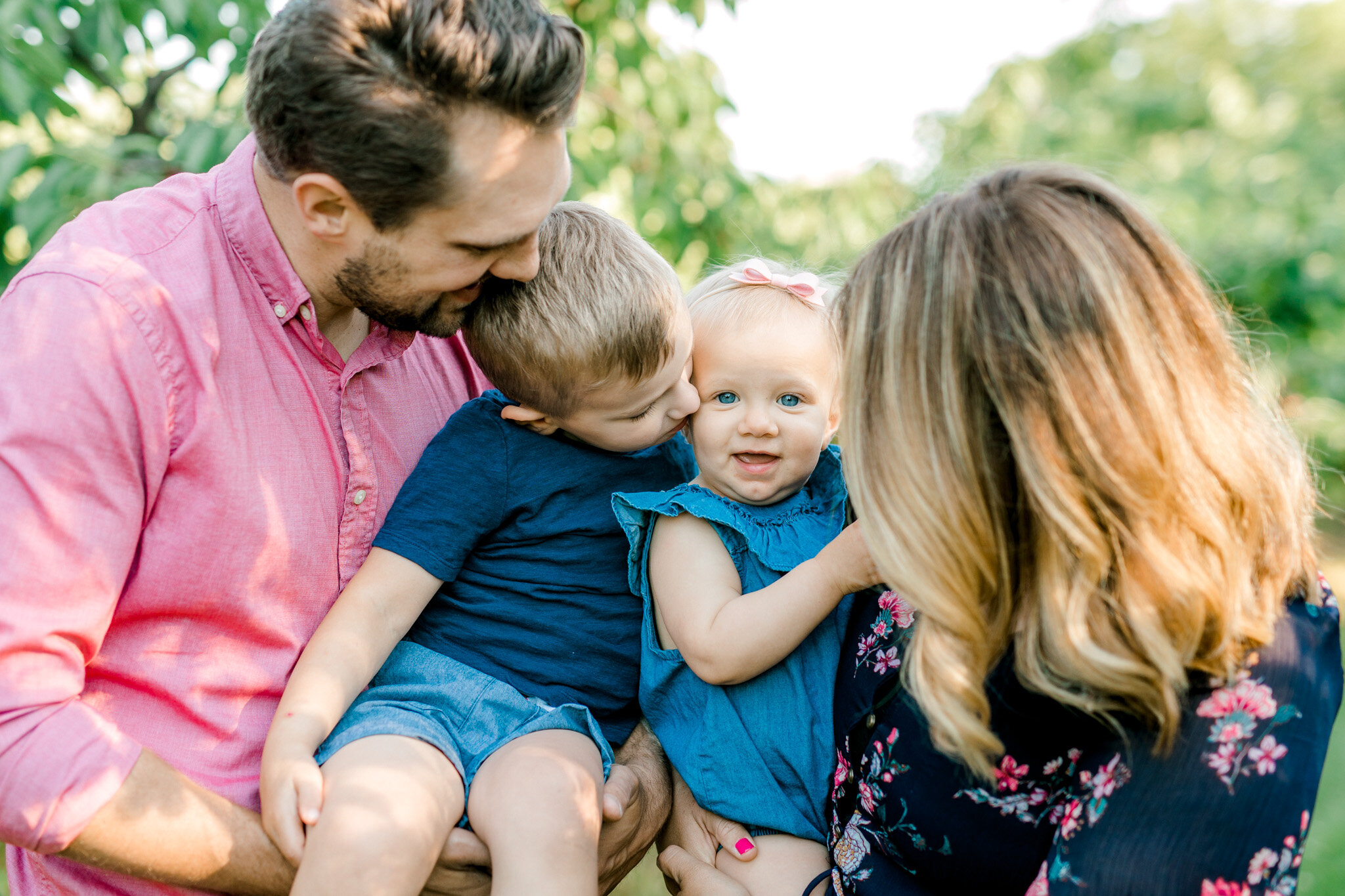 First Year Milestone Session | Light &amp; Airy Family Lifestyle Photographer